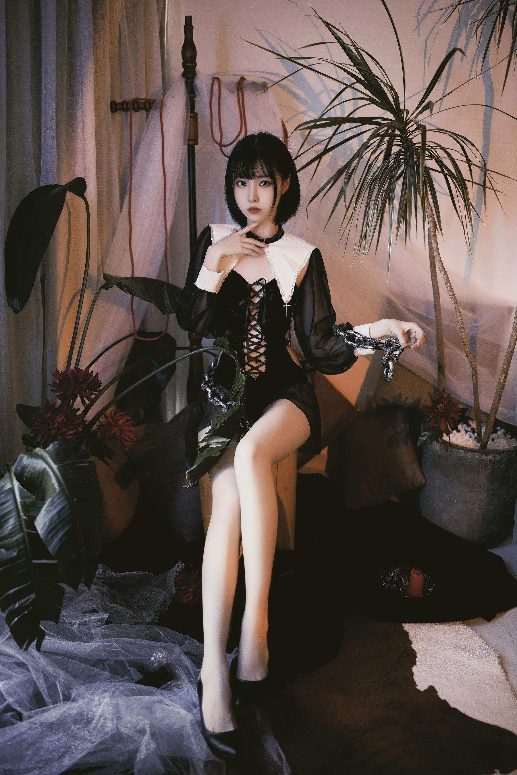 图片[2]-[福利COS] 许岚(叁月life) – 修女创作-蕾丝百合网-美图分享,Cosplay美图,私房写真,套图下载