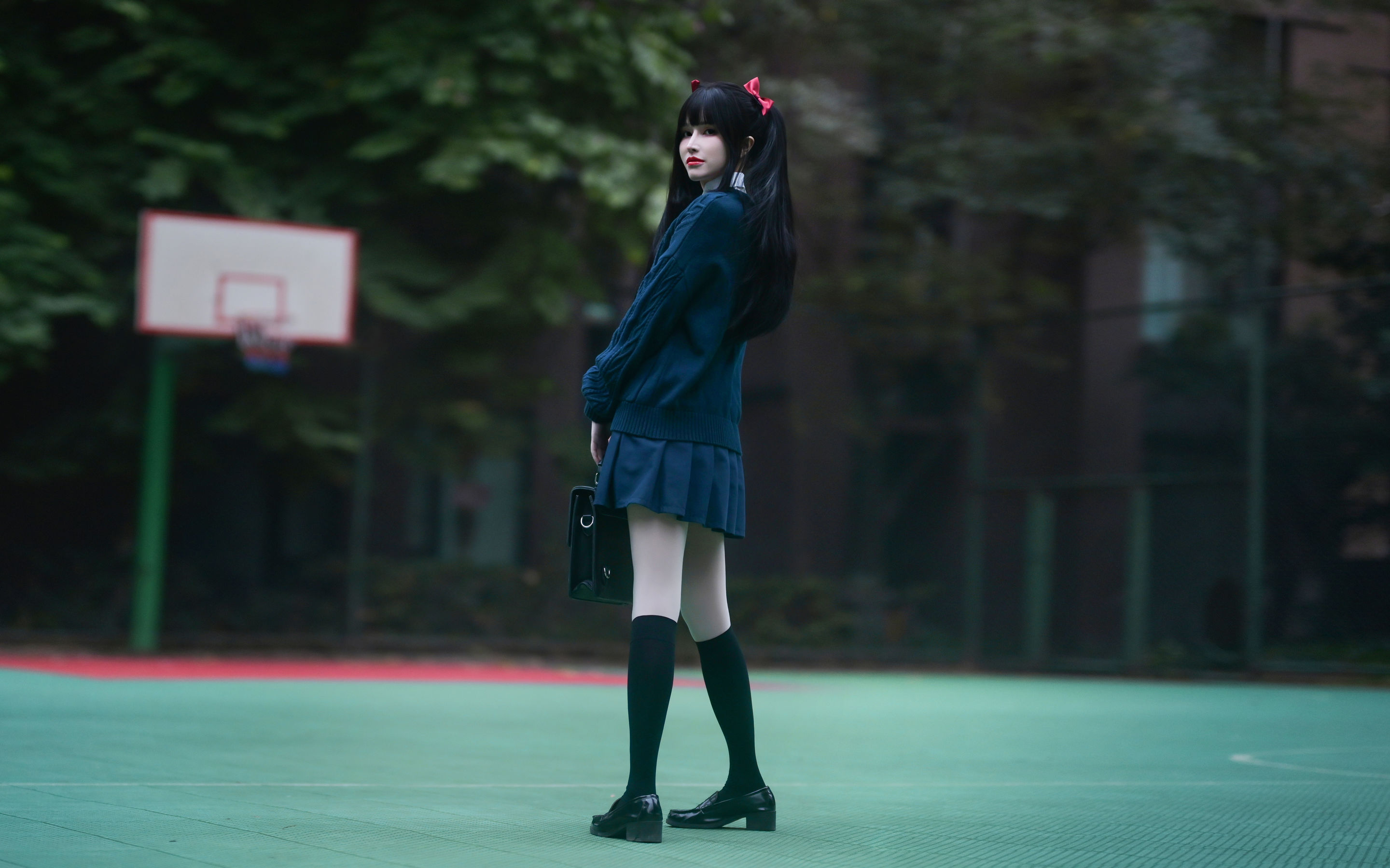 [福利COS] 鹿八岁 – 少女的悸动-蕾丝百合网-美图分享,Cosplay美图,私房写真,套图下载