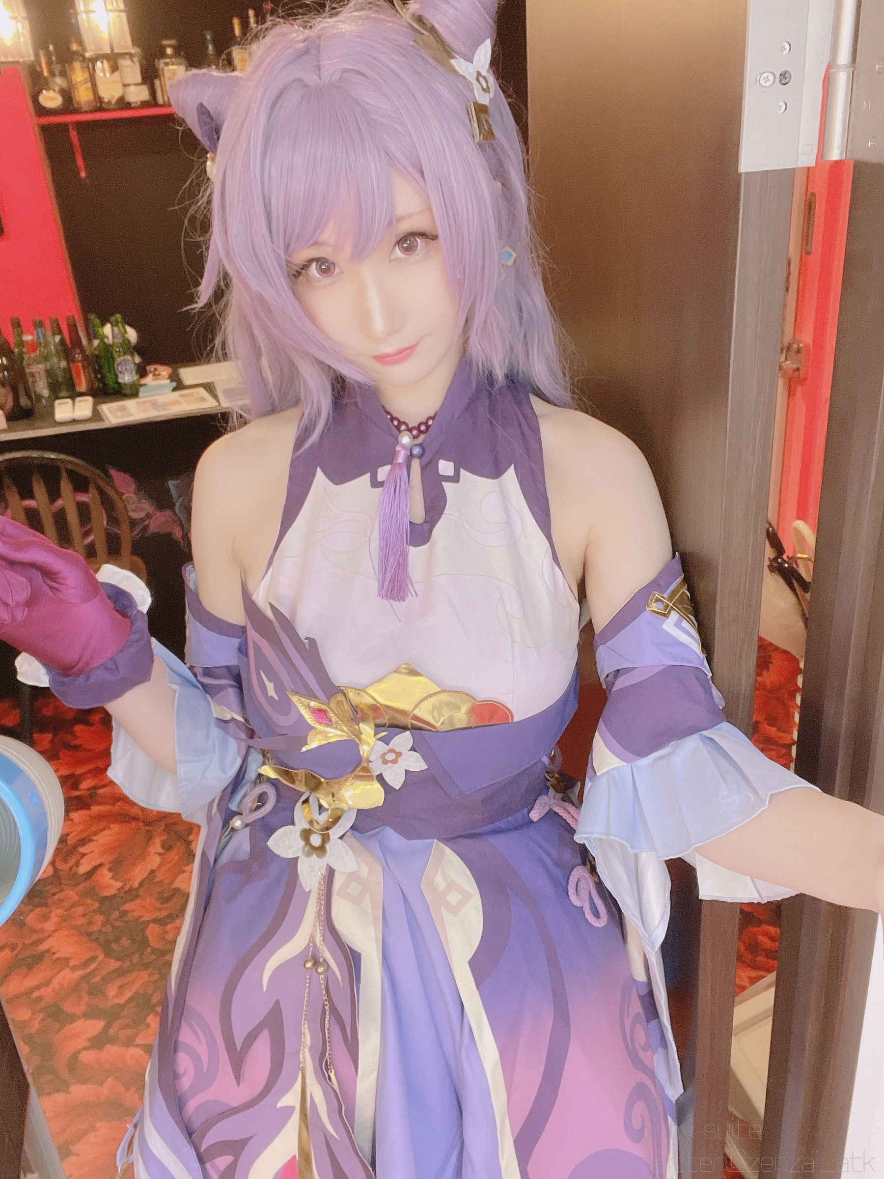 图片[7]-[福利COS] (Cosplay)[my suite] Atsuki あつき – Keqing 刻晴 (Genshin Impact)-秀臀网-高品质图集网