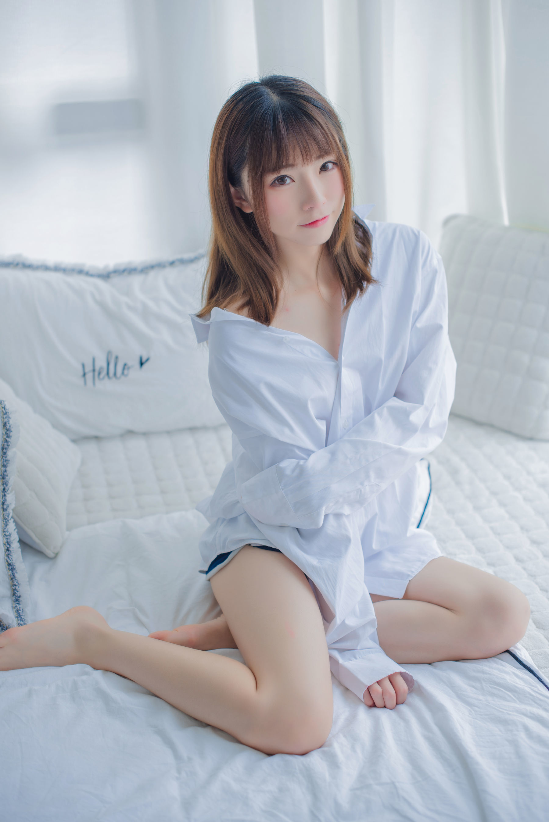 图片[9]-[网红COSER] 动漫博主Kitaro_绮太郎 – 白衬衫-秀臀网-高品质图集网