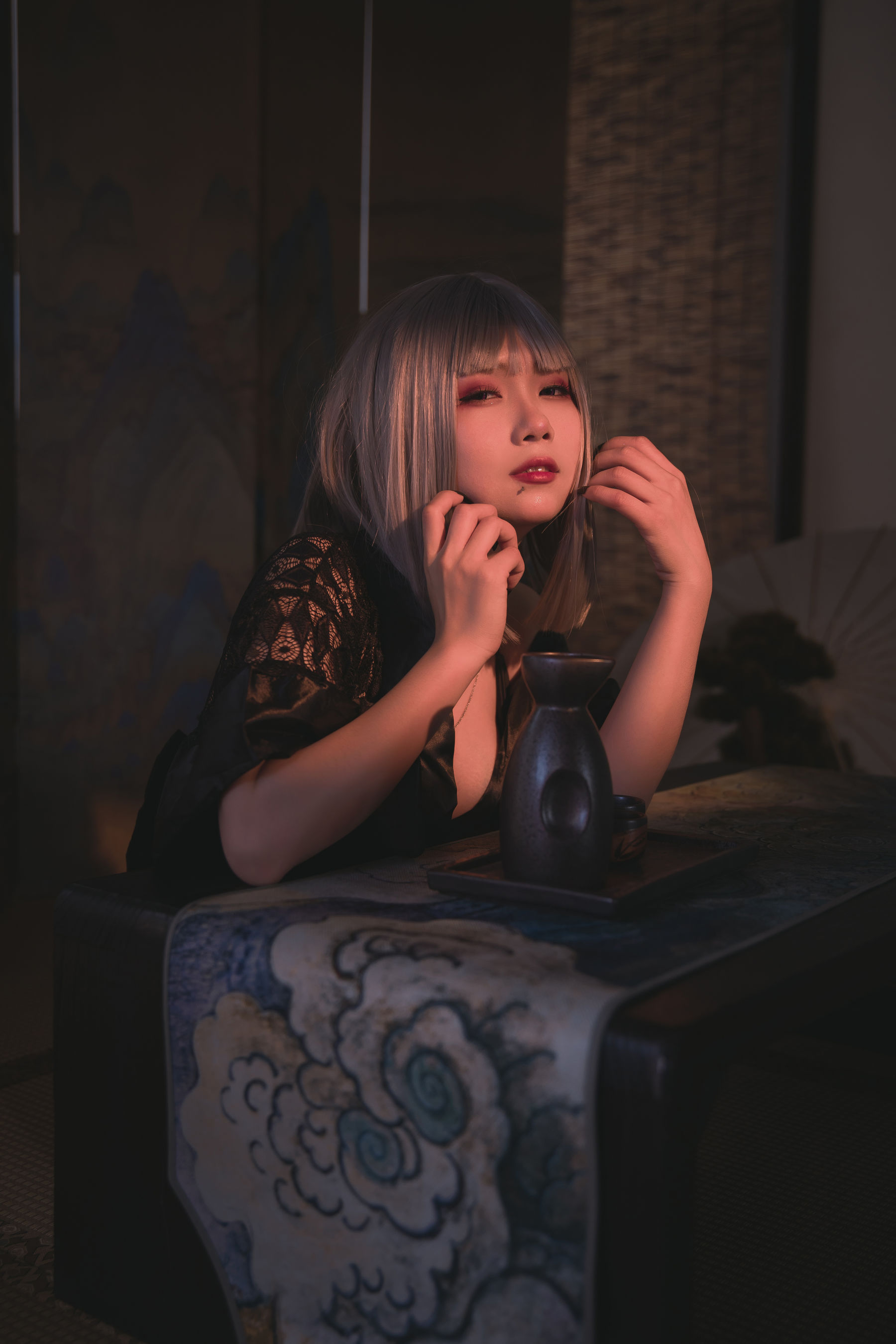 图片[5]-[福利COS] 末夜787 – 五月舰长 和服-蕾丝百合网-美图分享,Cosplay美图,私房写真,套图下载