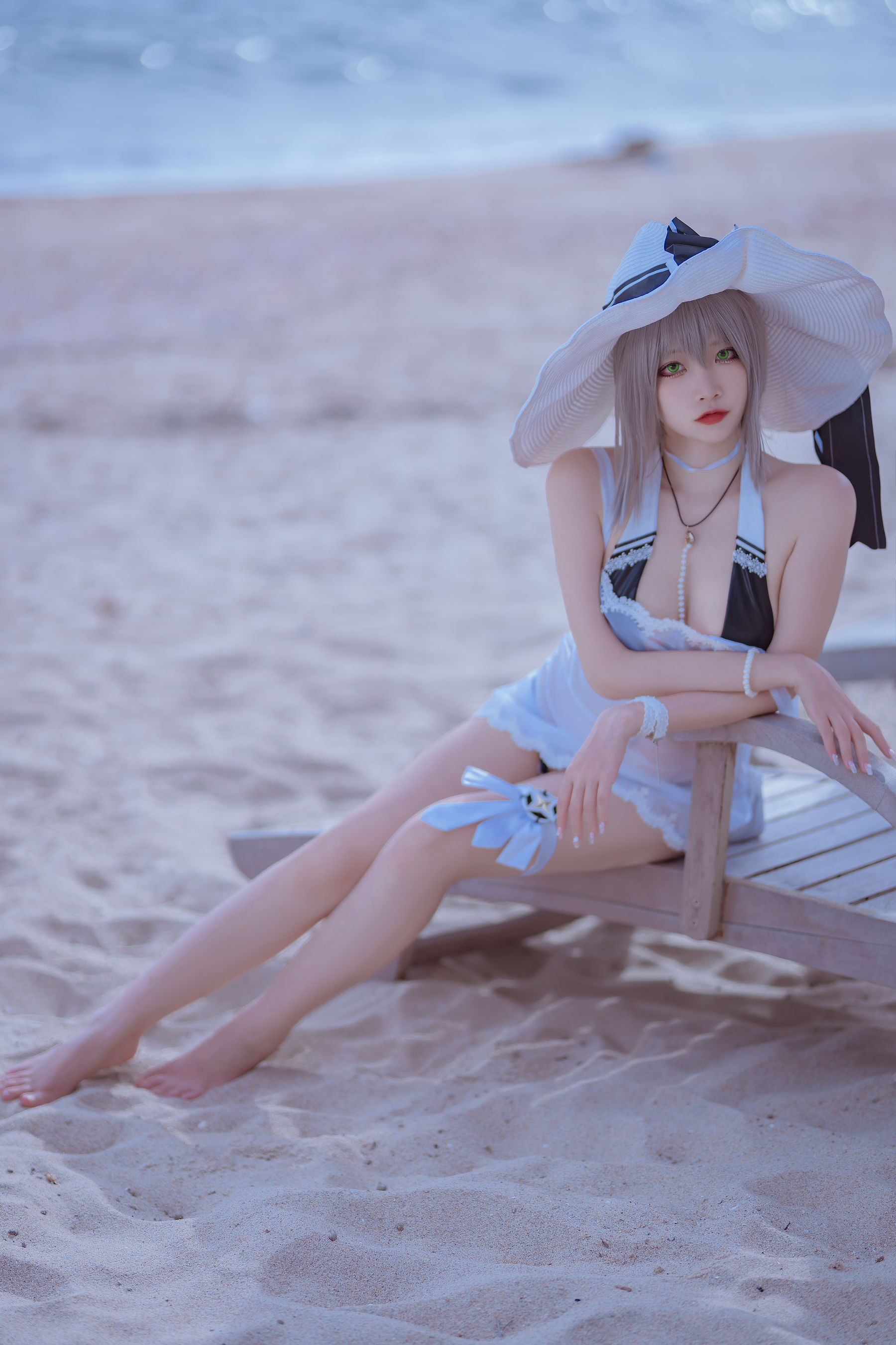 图片[7]-[福利COS] 人气Coser二佐Nisa – 碧蓝 天鹰泳装-秀臀网-高品质图集网