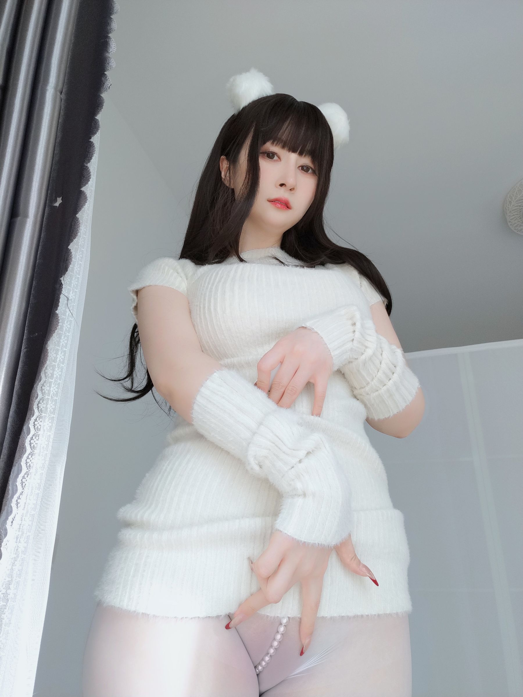 图片[9]-[福利COS] Coser小姐姐白银 – 白い真珠-秀臀网-高品质图集网