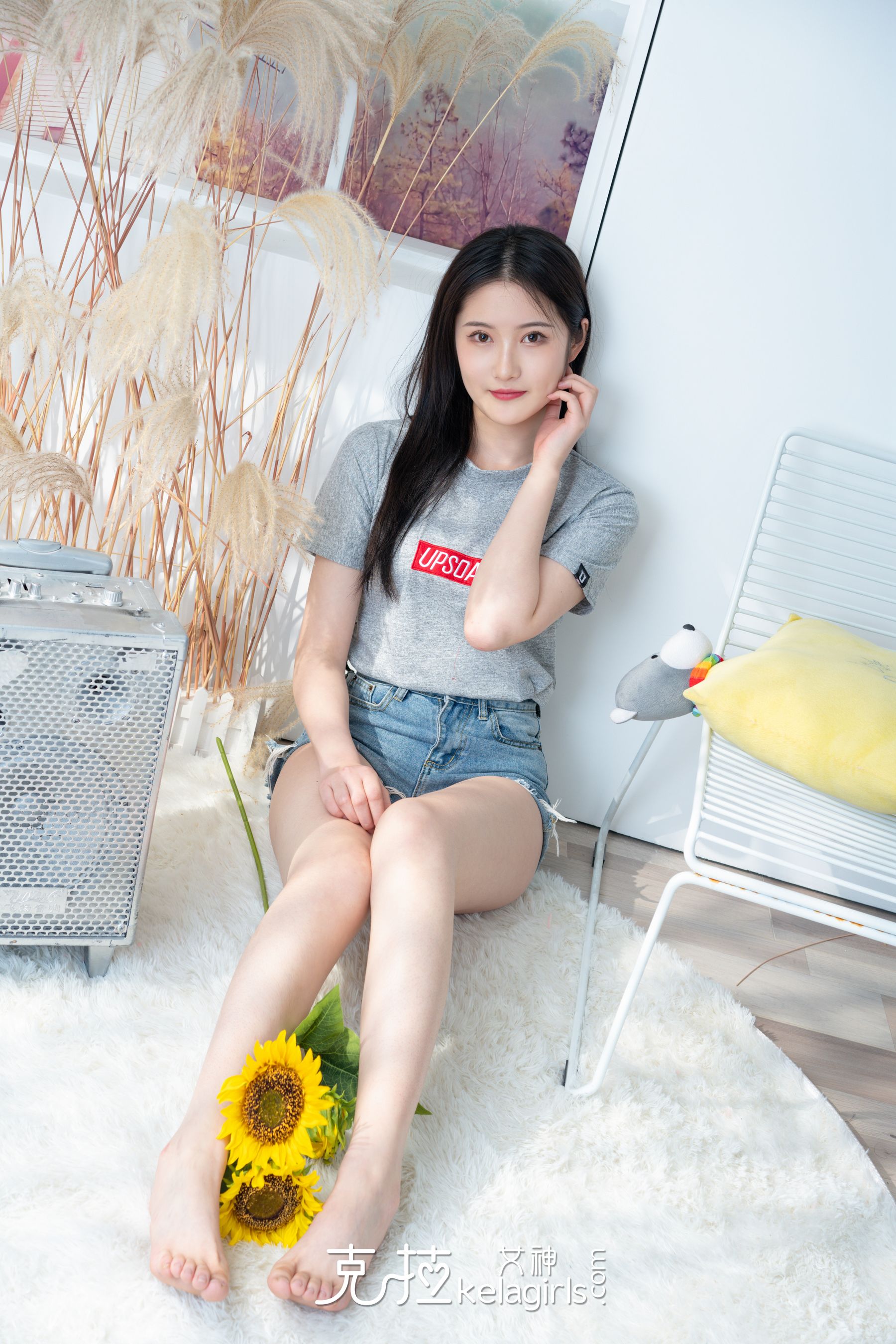 图片[8]-[克拉女神Kelagirls] 嘉萌 萌妹人字拖-秀臀网-高品质图集网