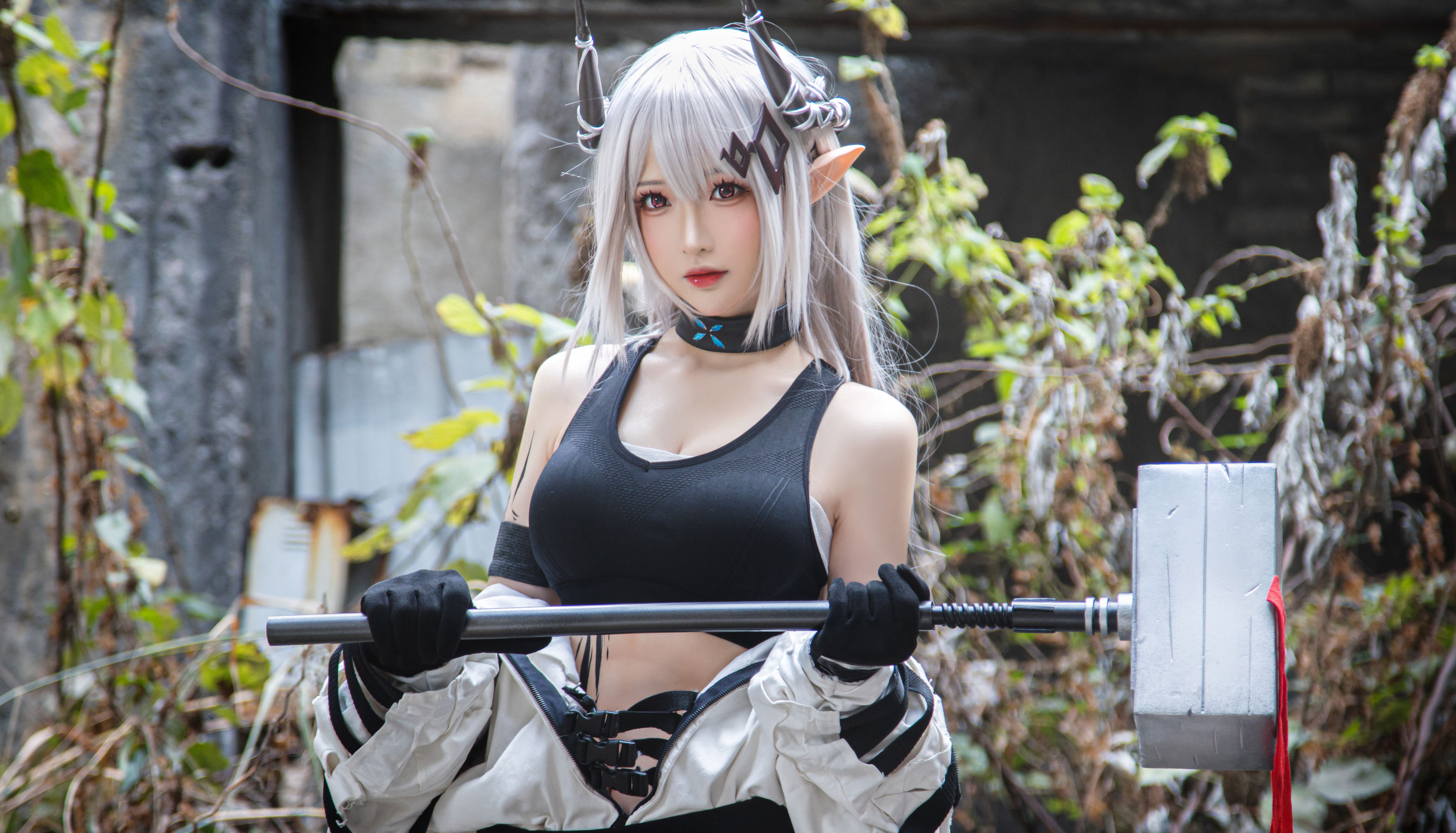 图片[4]-[福利COS] Coser小姐姐南宫 – 明日方舟 泥岩-蕾丝百合网-美图分享,Cosplay美图,私房写真,套图下载
