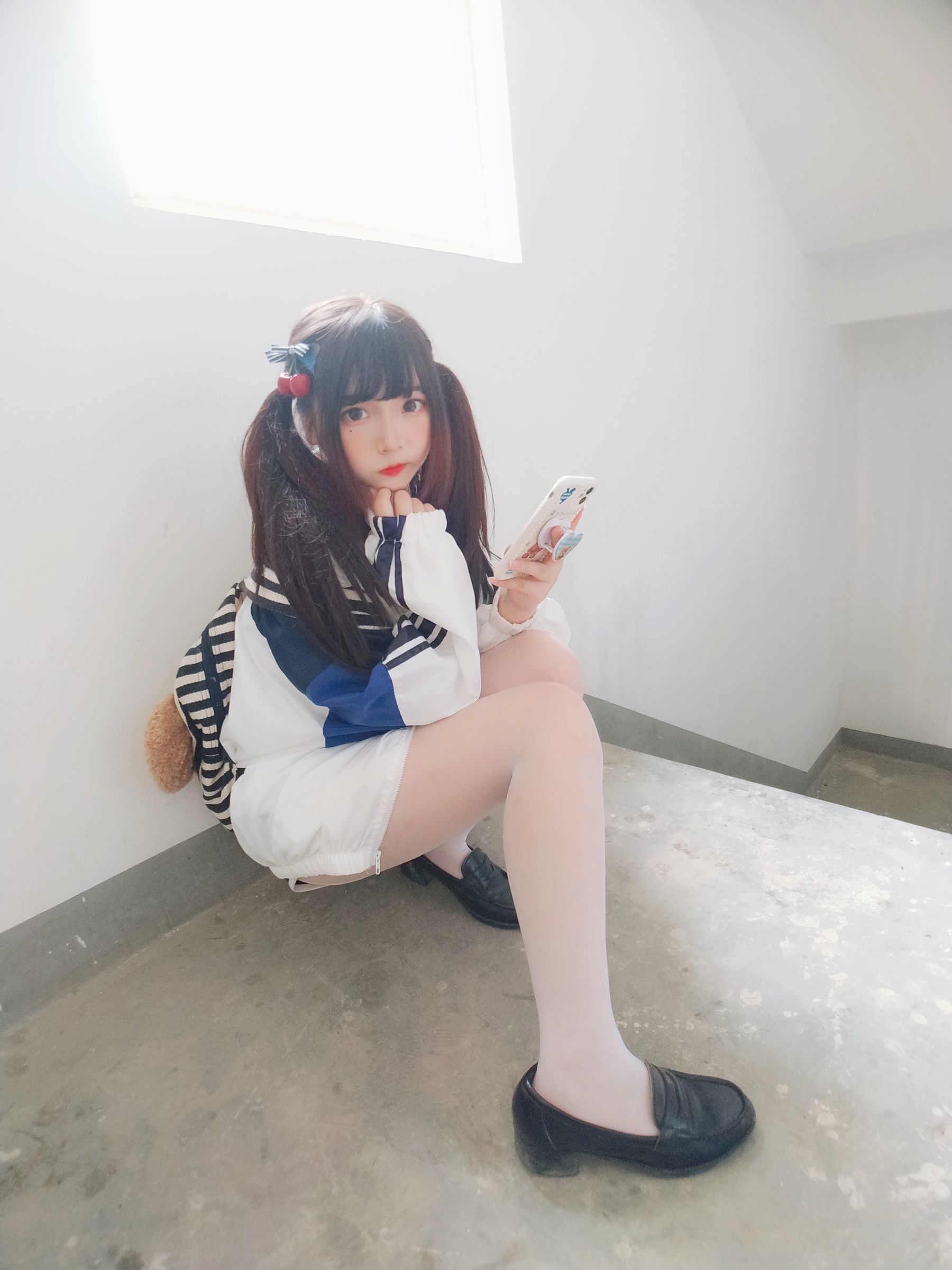 图片[9]-[COS福利] 二次元美女古川kagura – 白丝体操运动服-秀臀网-高品质图集网