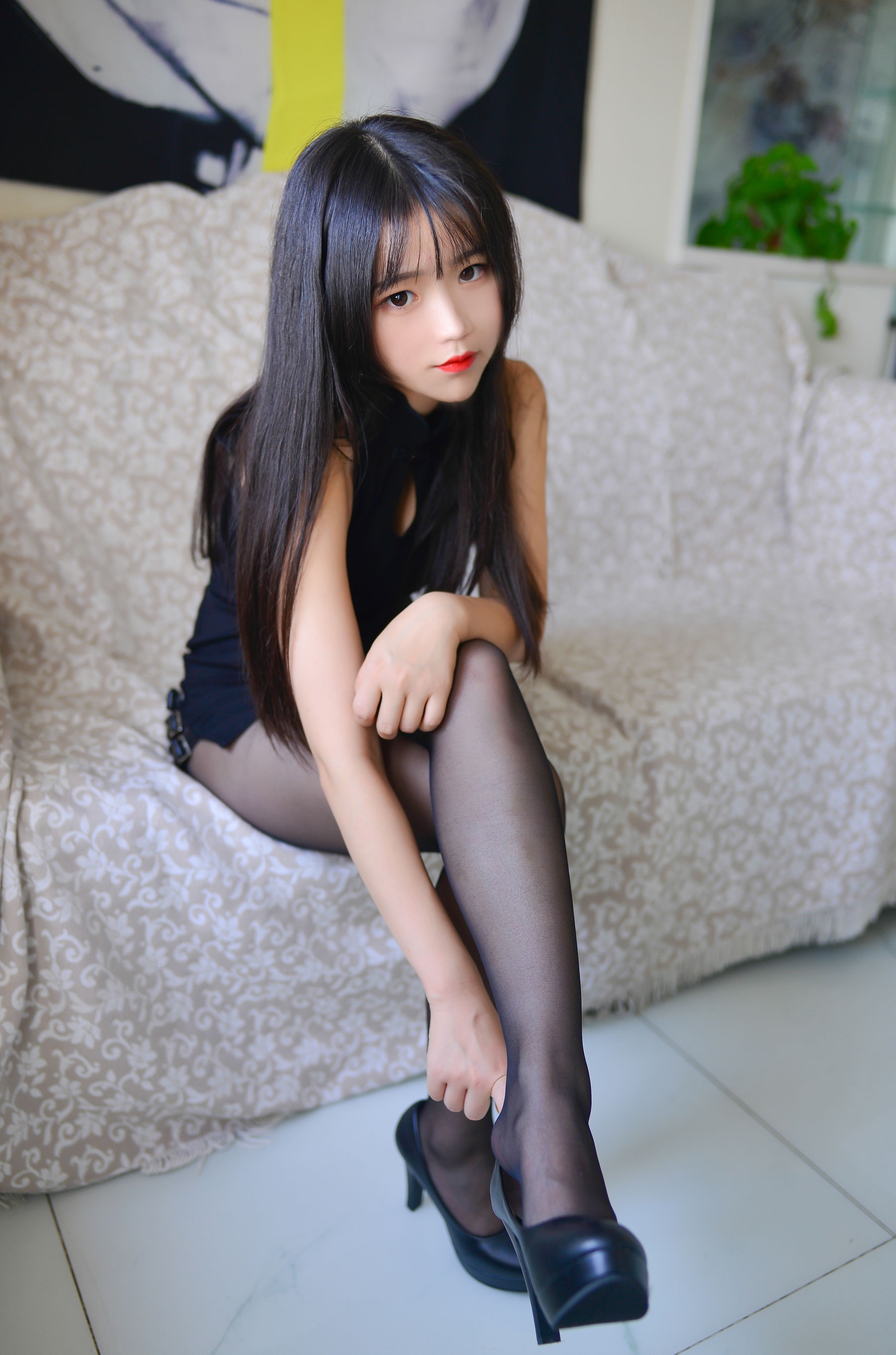 图片[9]-[福利COS] 野子 – 黑丝-秀臀网-高品质图集网