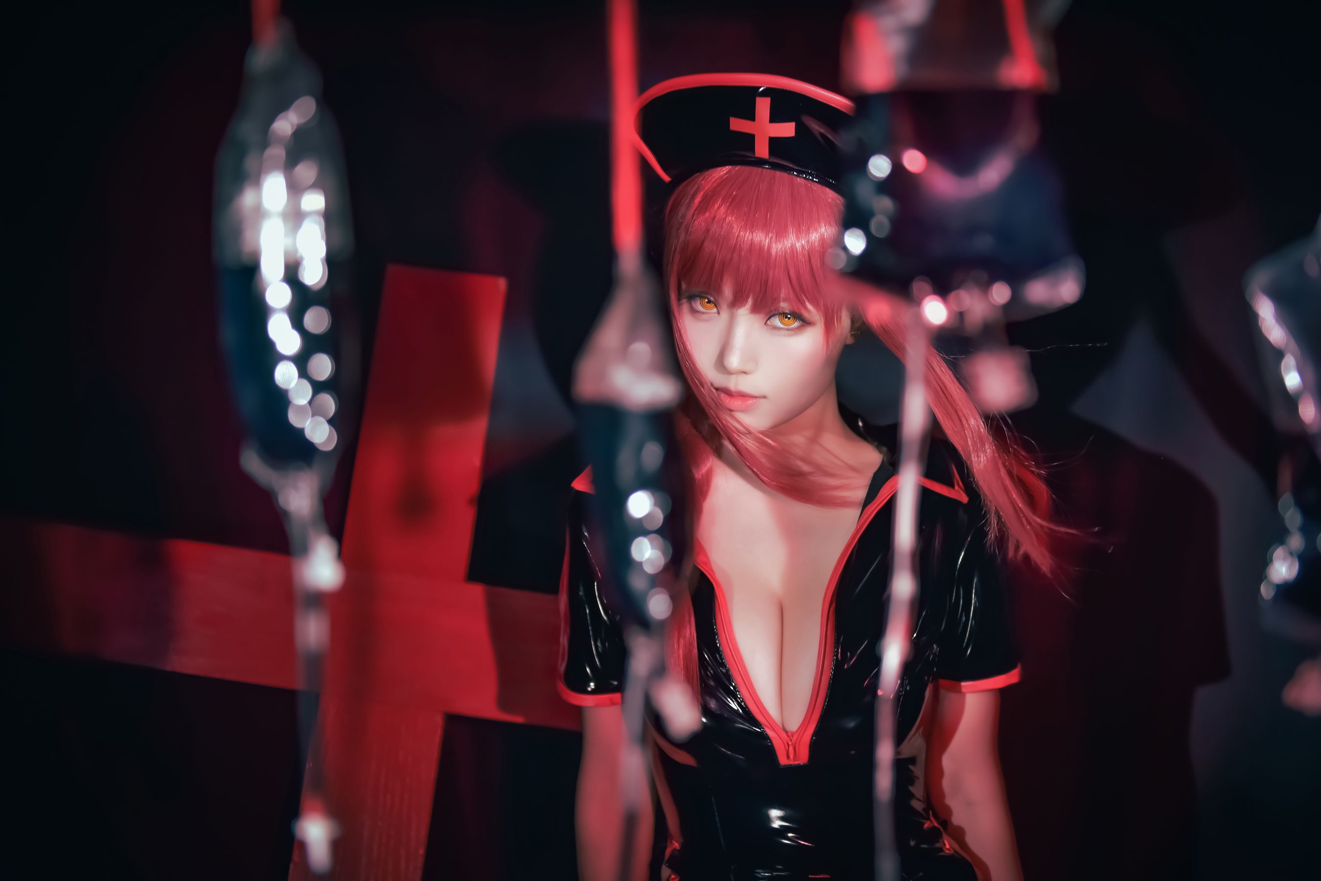 图片[9]-Ely_eee(ElyEE子) – Makima Black Nurse-秀臀网-高品质图集网