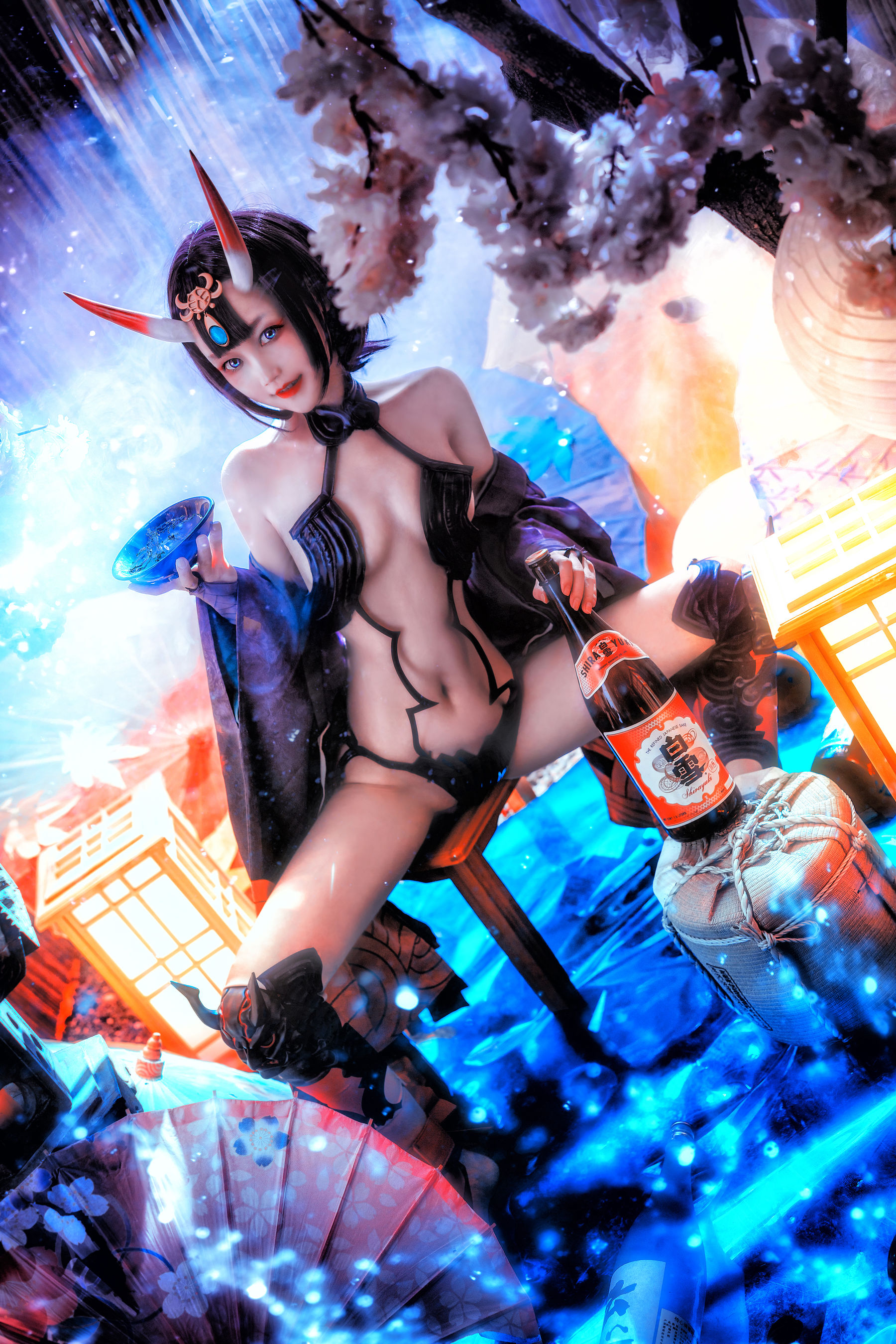 图片[7]-[COS福利] COS少女星野咪兔 – 酒吞童子-秀臀网-高品质图集网