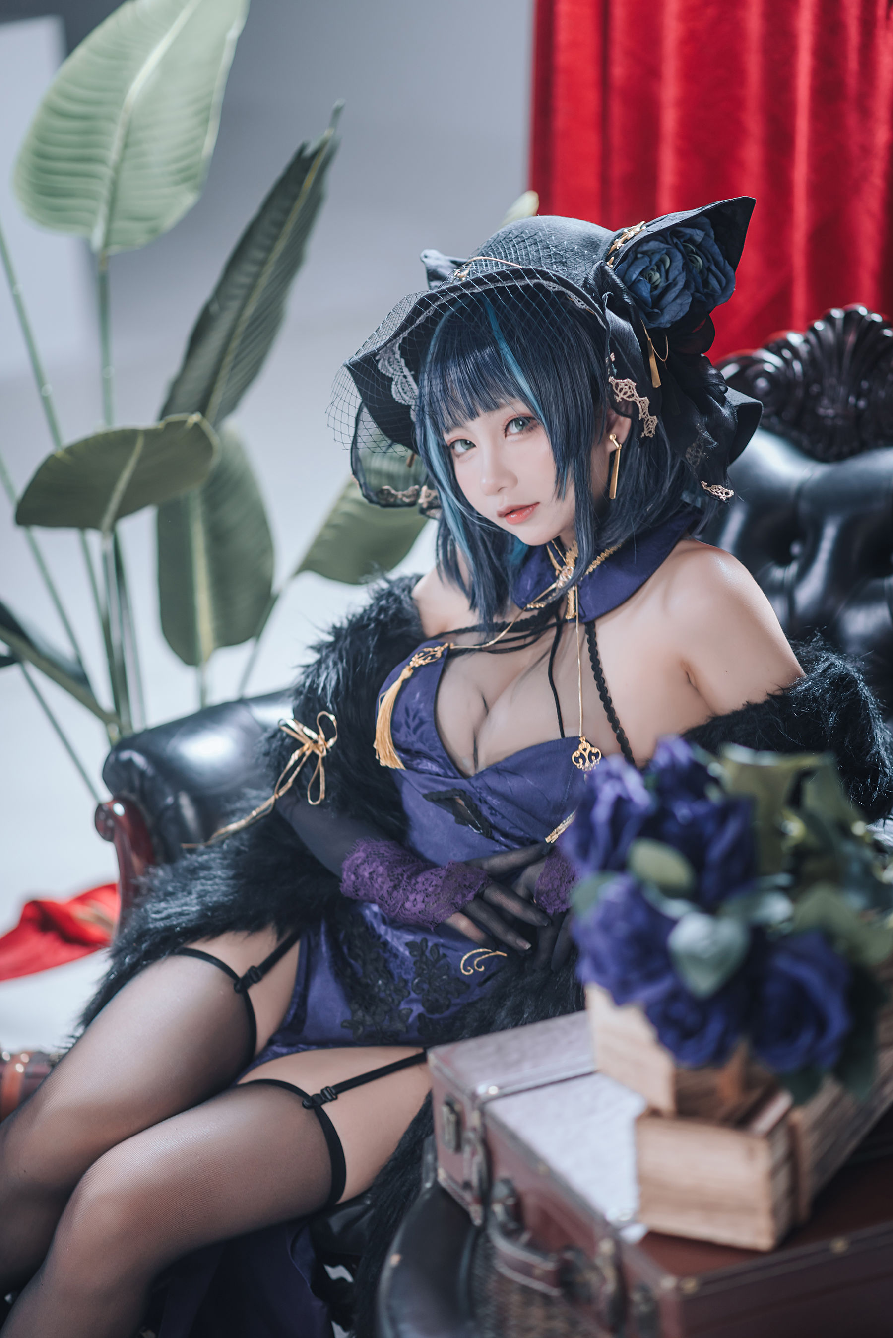 图片[4]-[网红COS] 是一只熊仔吗 – 柴郡 音乐绚烂-蕾丝百合网-美图分享,Cosplay美图,私房写真,套图下载