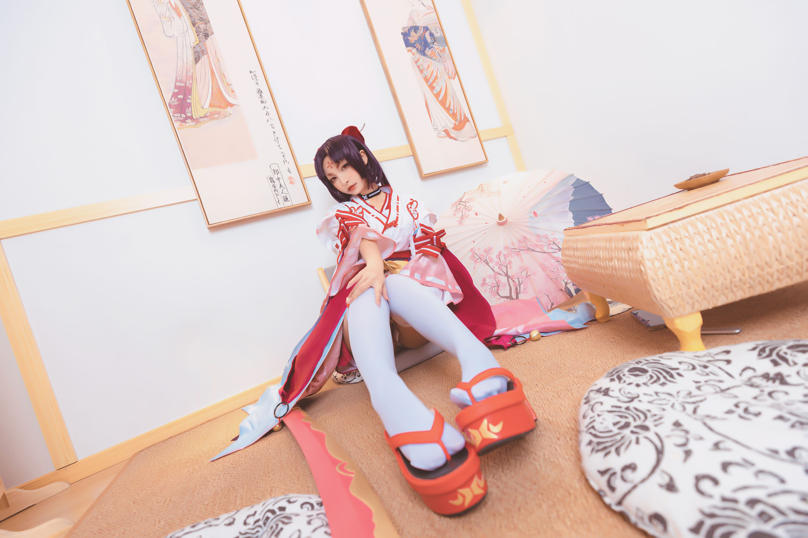 图片[7]-[Cosplay写真] 萝莉神楽坂真冬之刀ノ語-秀臀网-高品质图集网