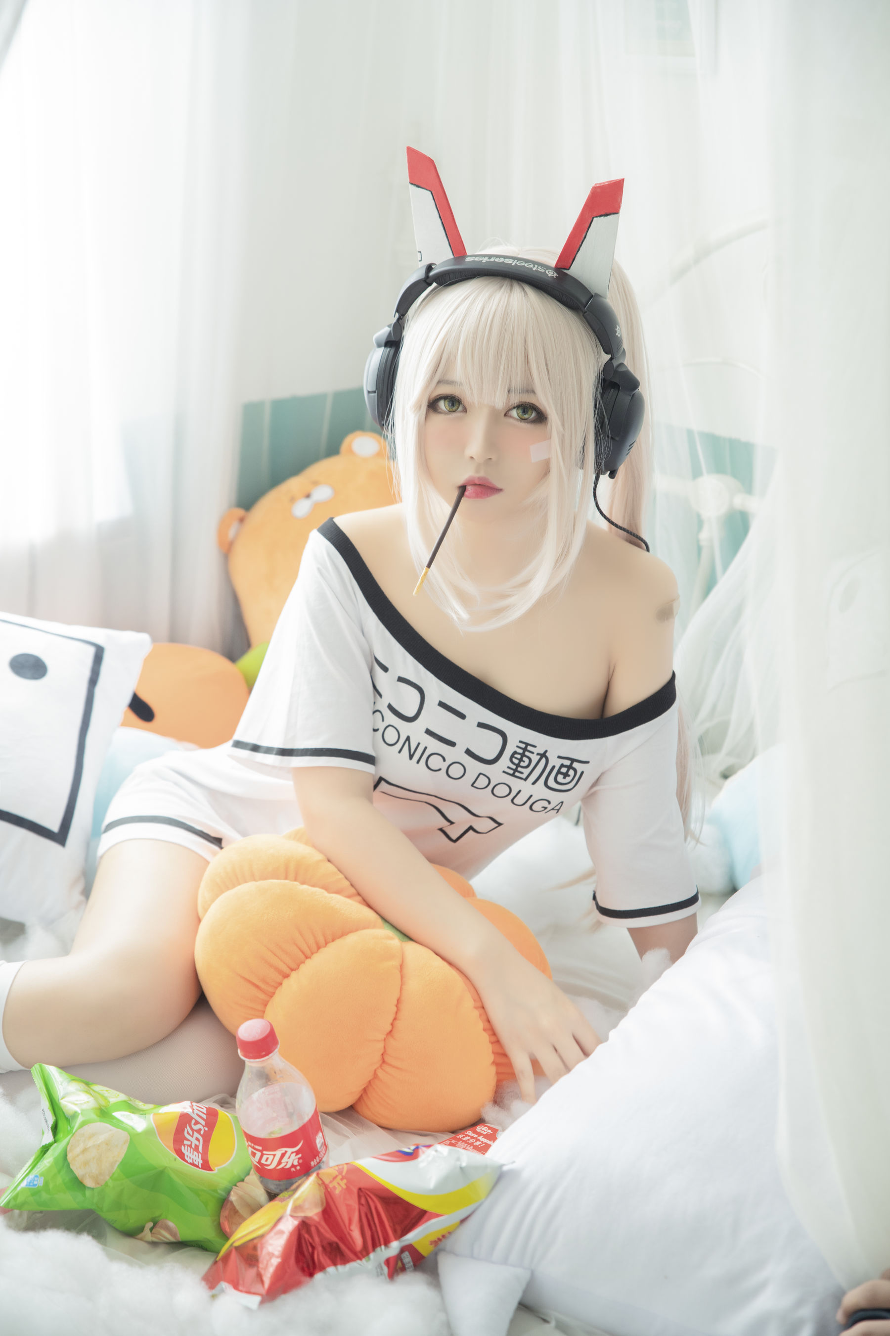 图片[2]-[COS福利] 大眼萌妹黑猫猫OvO – 肥宅凌波-蕾丝百合网-美图分享,Cosplay美图,私房写真,套图下载