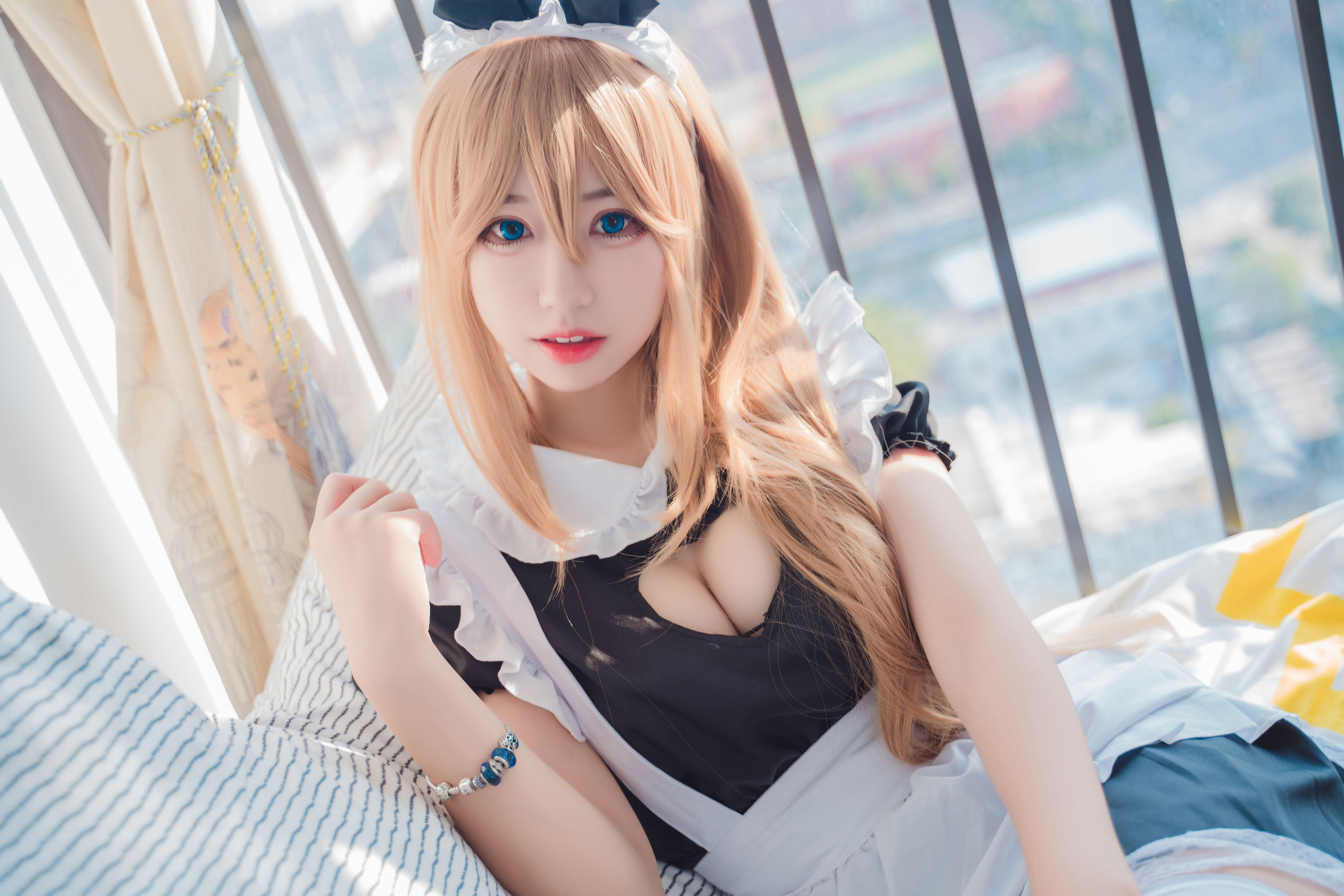 图片[2]-[福利COS] 猫君君MaoJun – 猫猫的女仆装-蕾丝百合网-美图分享,Cosplay美图,私房写真,套图下载