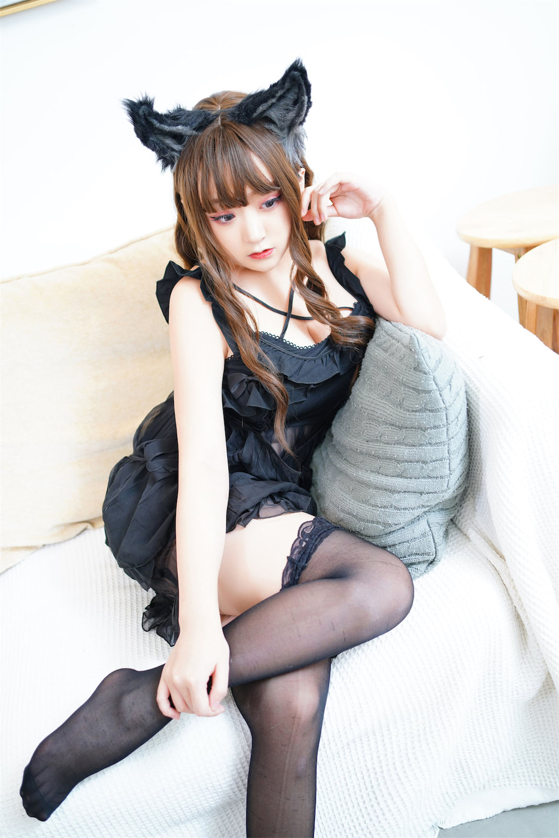 图片[2]-[福利COS] 动漫博主恩田直幸 – 黑色狼耳-秀臀网-高品质图集网