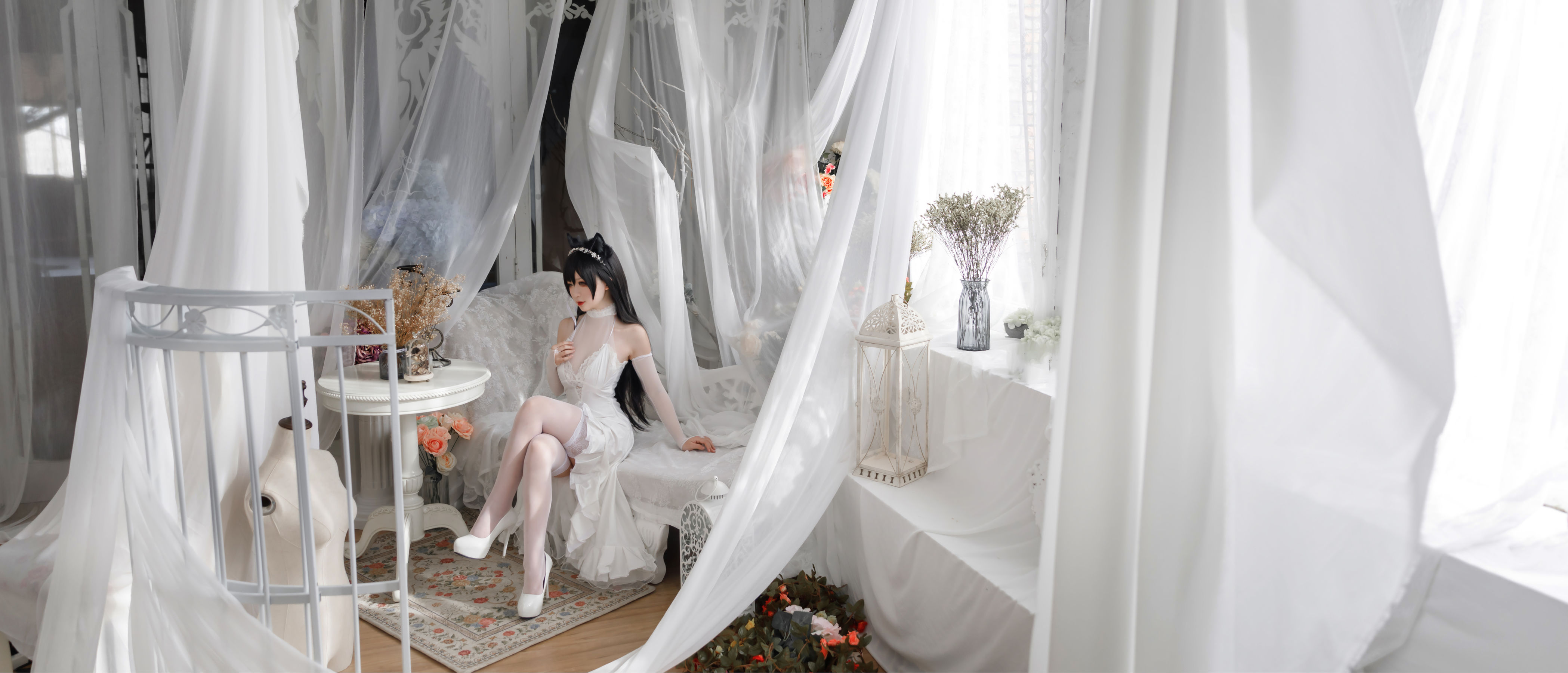 图片[3]-[COS福利] 动漫博主樱落酱w – 爱宕花嫁-蕾丝百合网-美图分享,Cosplay美图,私房写真,套图下载