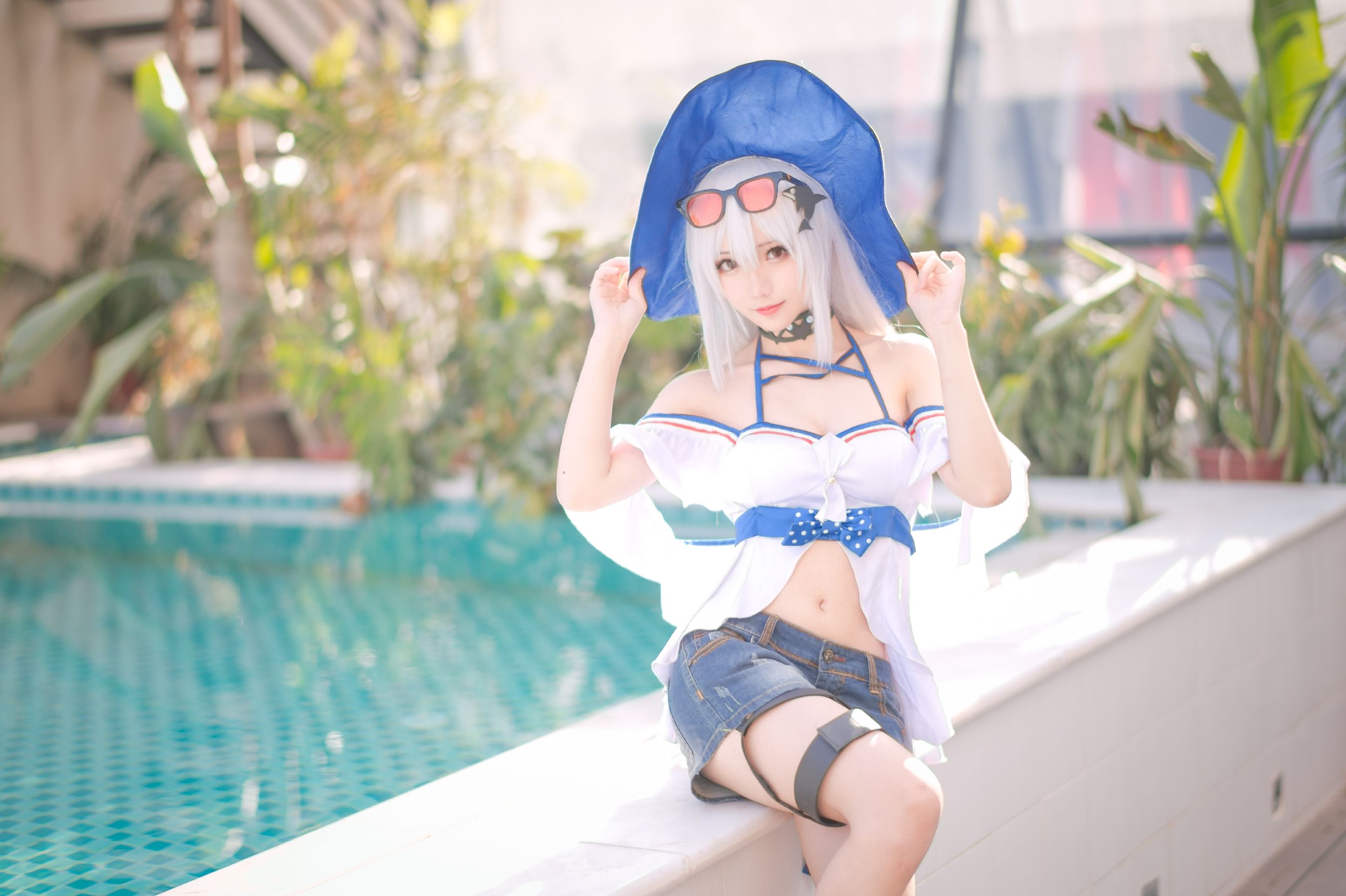 图片[7]-[福利COS] 花柒Hana – 斯卡蒂泳装-秀臀网-高品质图集网