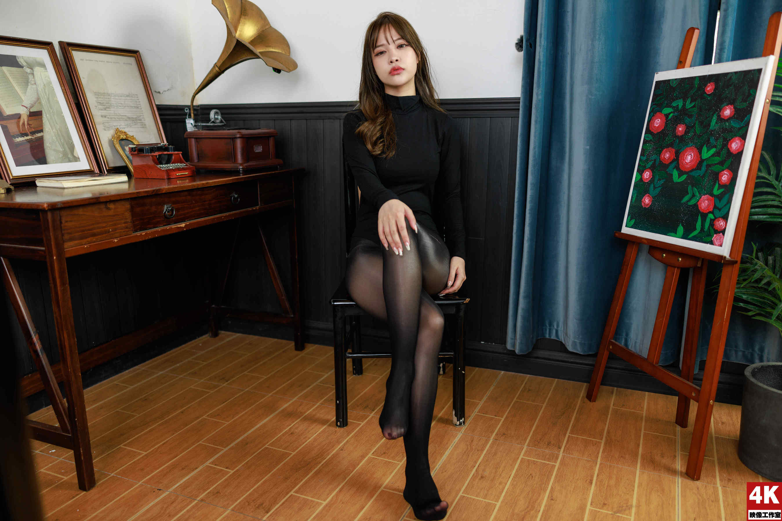 图片[2]-[丽柜Ligui] 小琳琳 孤独的舞蹈家-秀臀网-高品质图集网