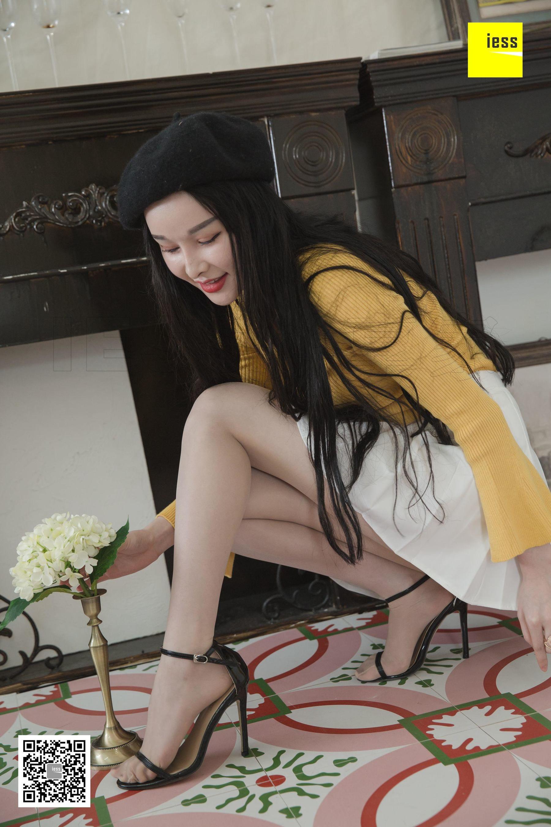 图片[3]-[异思趣向IESS] 模特 梦梦《梦梦仙女系白色短裙》-秀臀网-高品质图集网