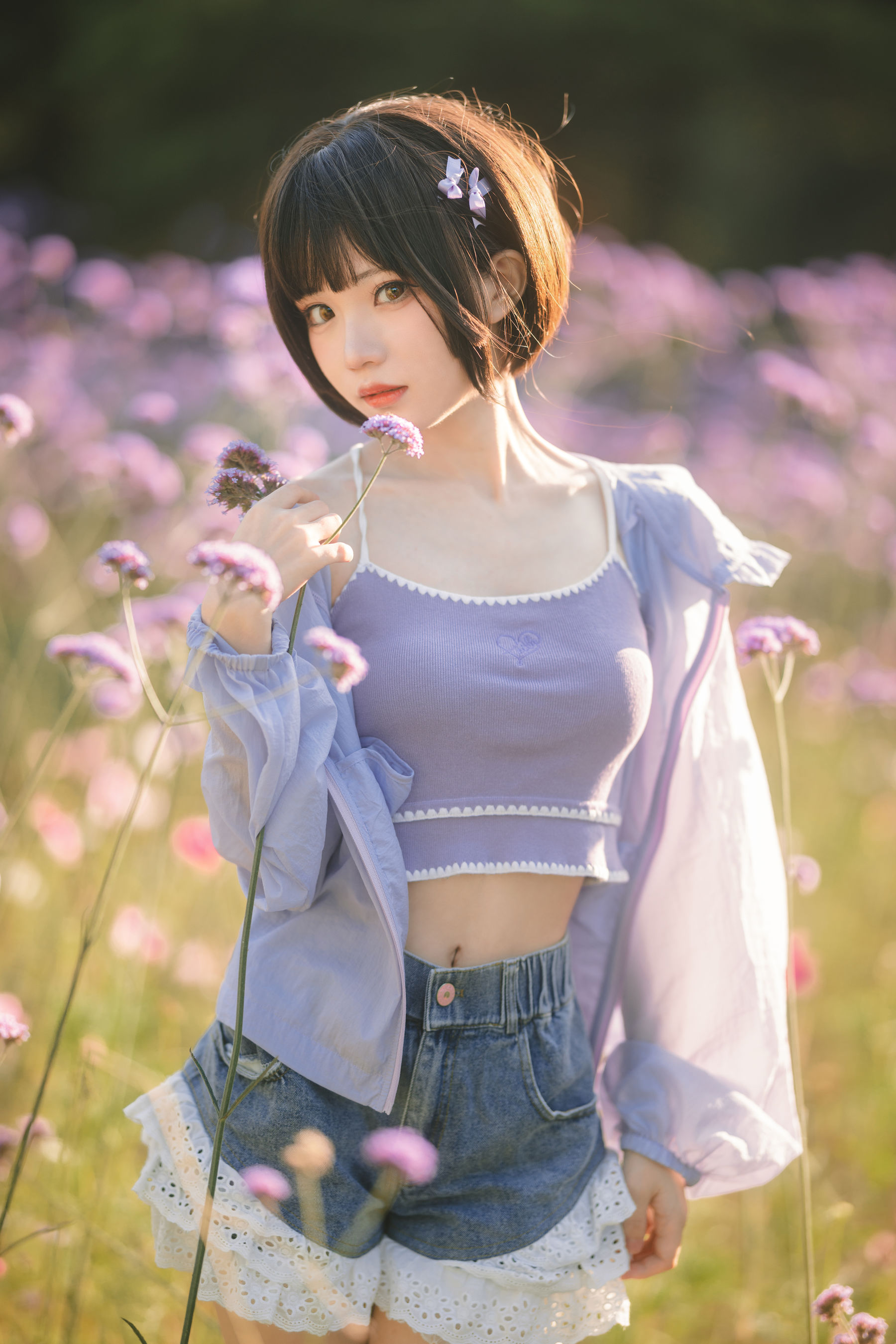 花柒Hana – 马鞭草-蕾丝百合网-美图分享,Cosplay美图,私房写真,套图下载