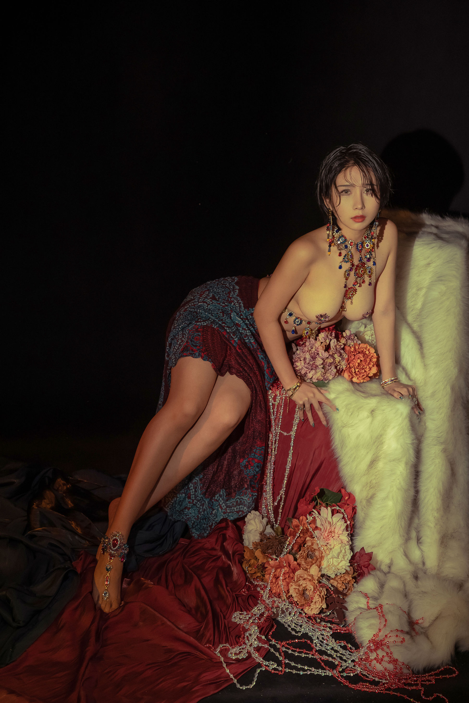 图片[6]-[福利COS] 云溪溪 – 奶桃 Topaz黄宝石-秀臀网-高品质图集网