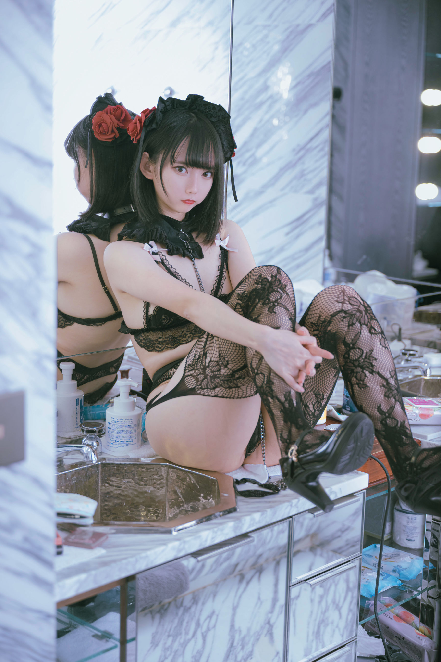 图片[3]-[福利COS] Azuki – Shizuku Kuroe (My dress-up darling)-蕾丝百合网-美图分享,Cosplay美图,私房写真,套图下载