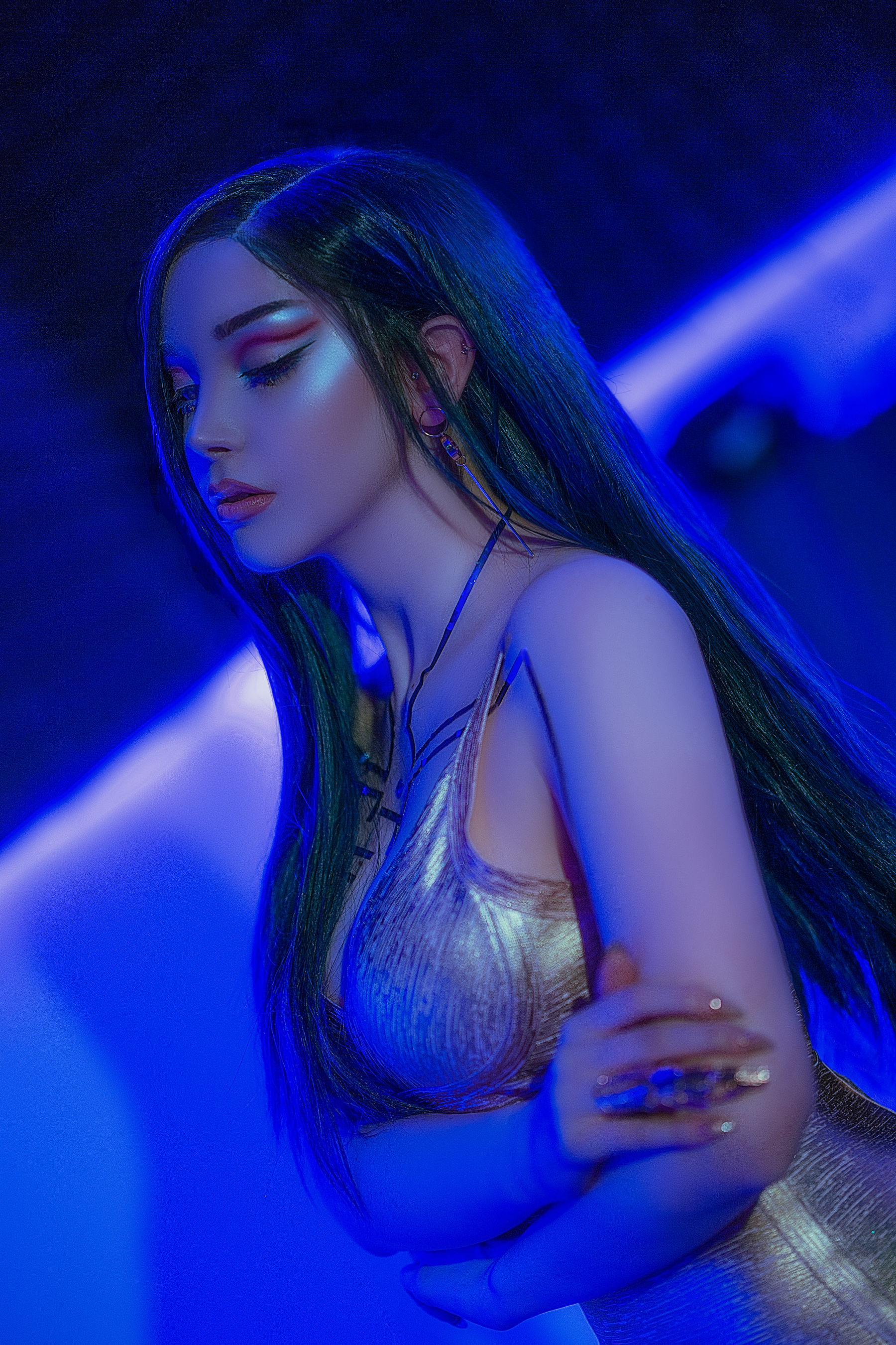 图片[9]-[COS福利] 国外美女SayaTheFox – Cyberpunk Dress-秀臀网-高品质图集网