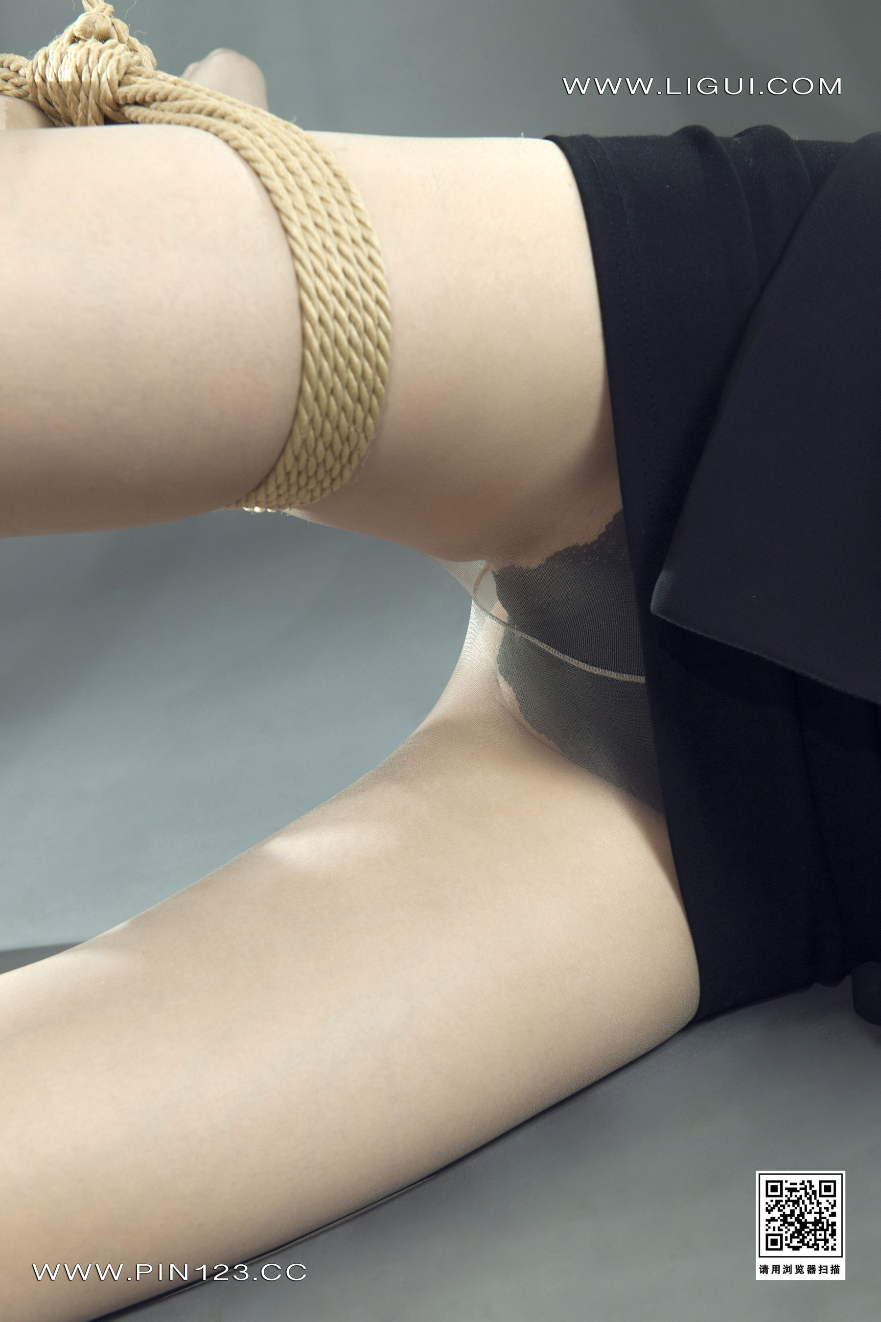 图片[8]-[丽柜Ligui] 文静 紧缚职女-秀臀网-高品质图集网