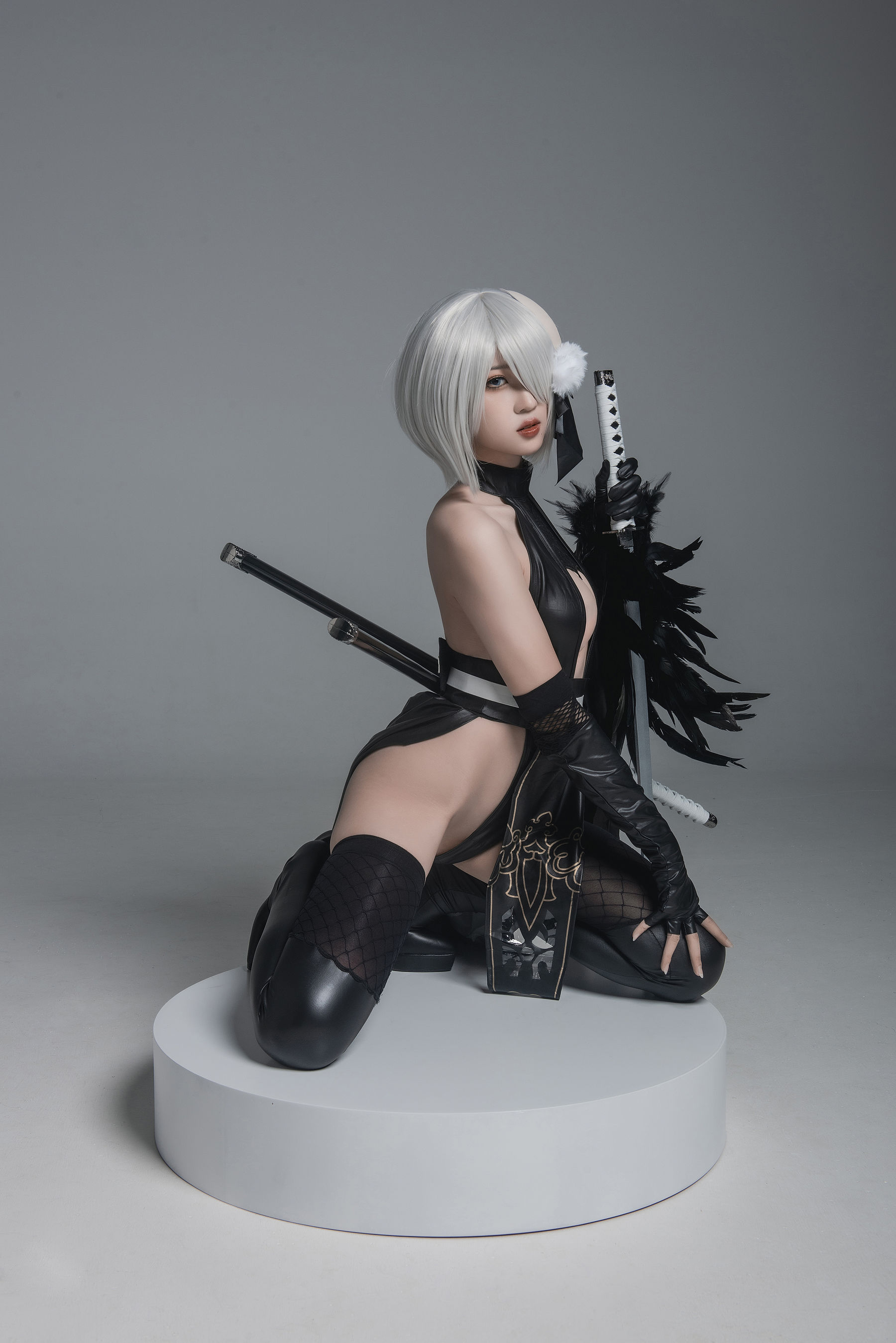 图片[2]-[福利COS] 瓦斯塔亚小龙虾 – 2号B型 忍者-蕾丝百合网-美图分享,Cosplay美图,私房写真,套图下载