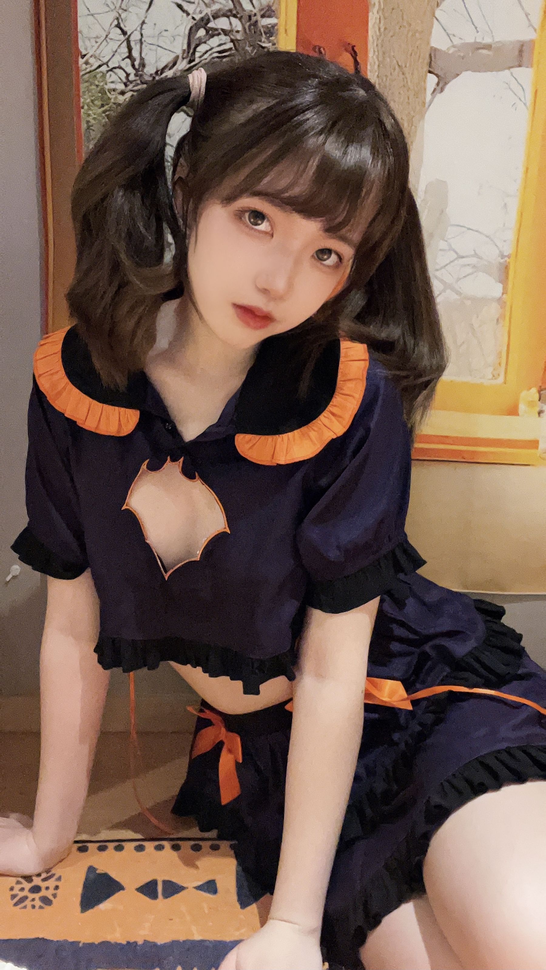 图片[2]-[福利COS] 可爱妹子Fushii_海堂 – 万圣节-蕾丝百合网-美图分享,Cosplay美图,私房写真,套图下载