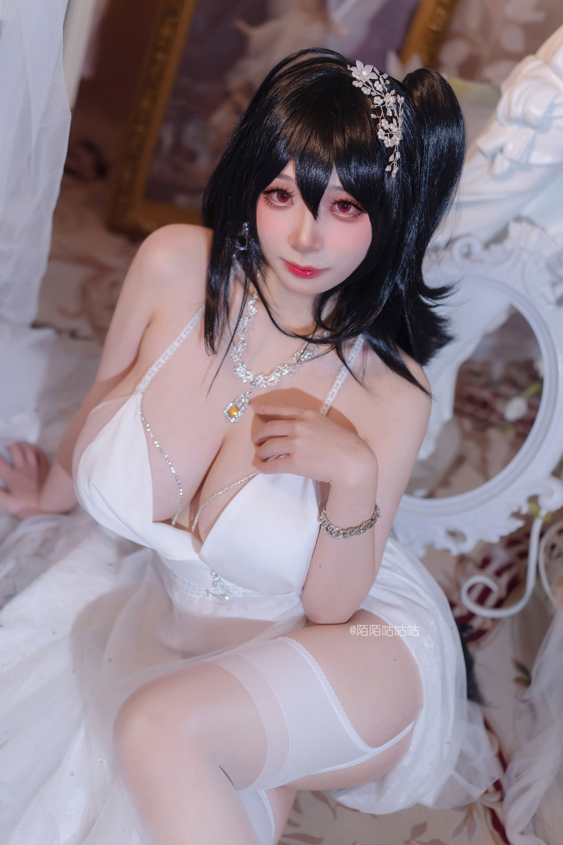 图片[3]-[福利COS] Cosplay美女韶陌陌 – 大凤 婚纱-蕾丝百合网-美图分享,Cosplay美图,私房写真,套图下载