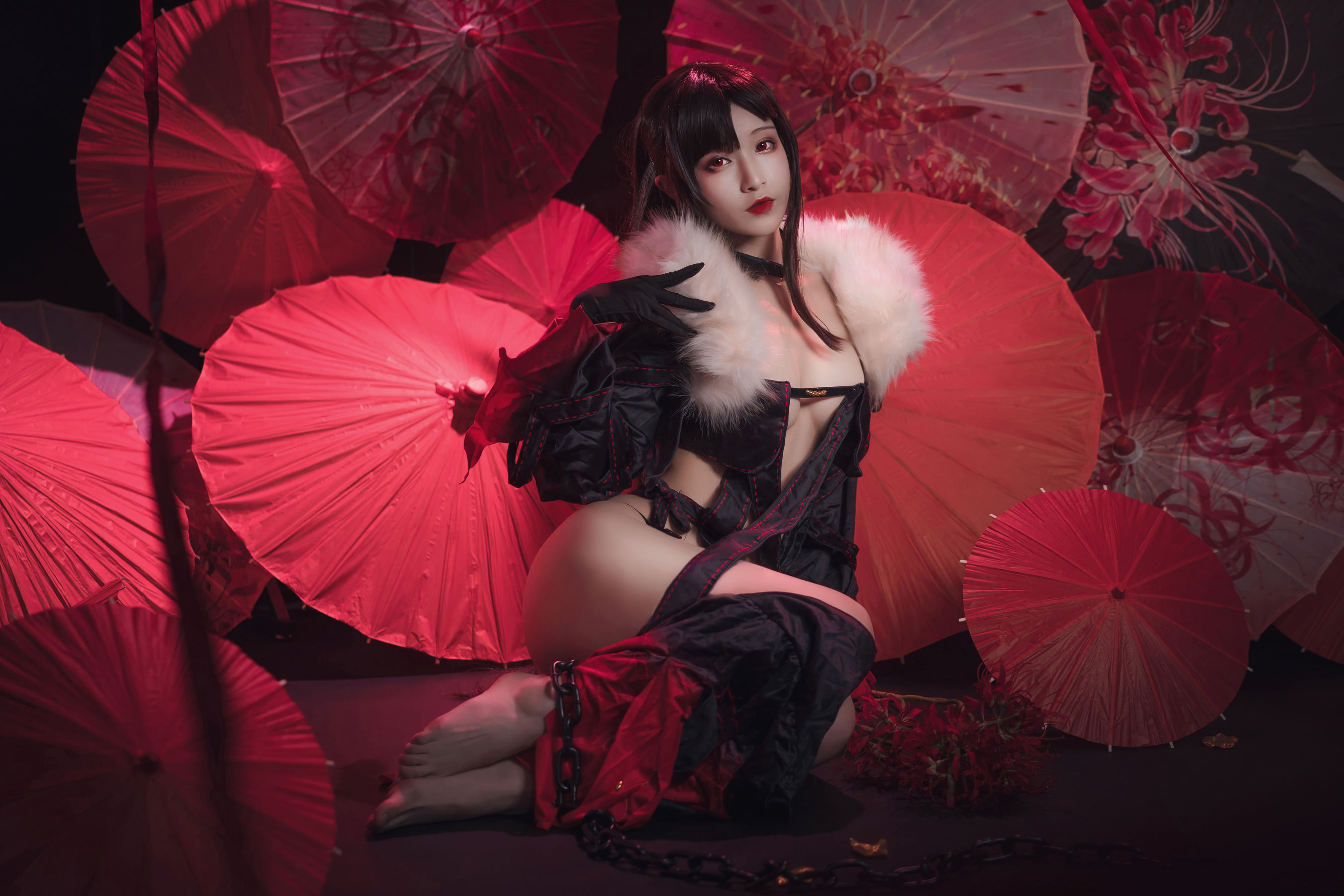 图片[7]-[Cosplay写真] 动漫博主铁板烧鬼舞w – 虞美人-秀臀网-高品质图集网