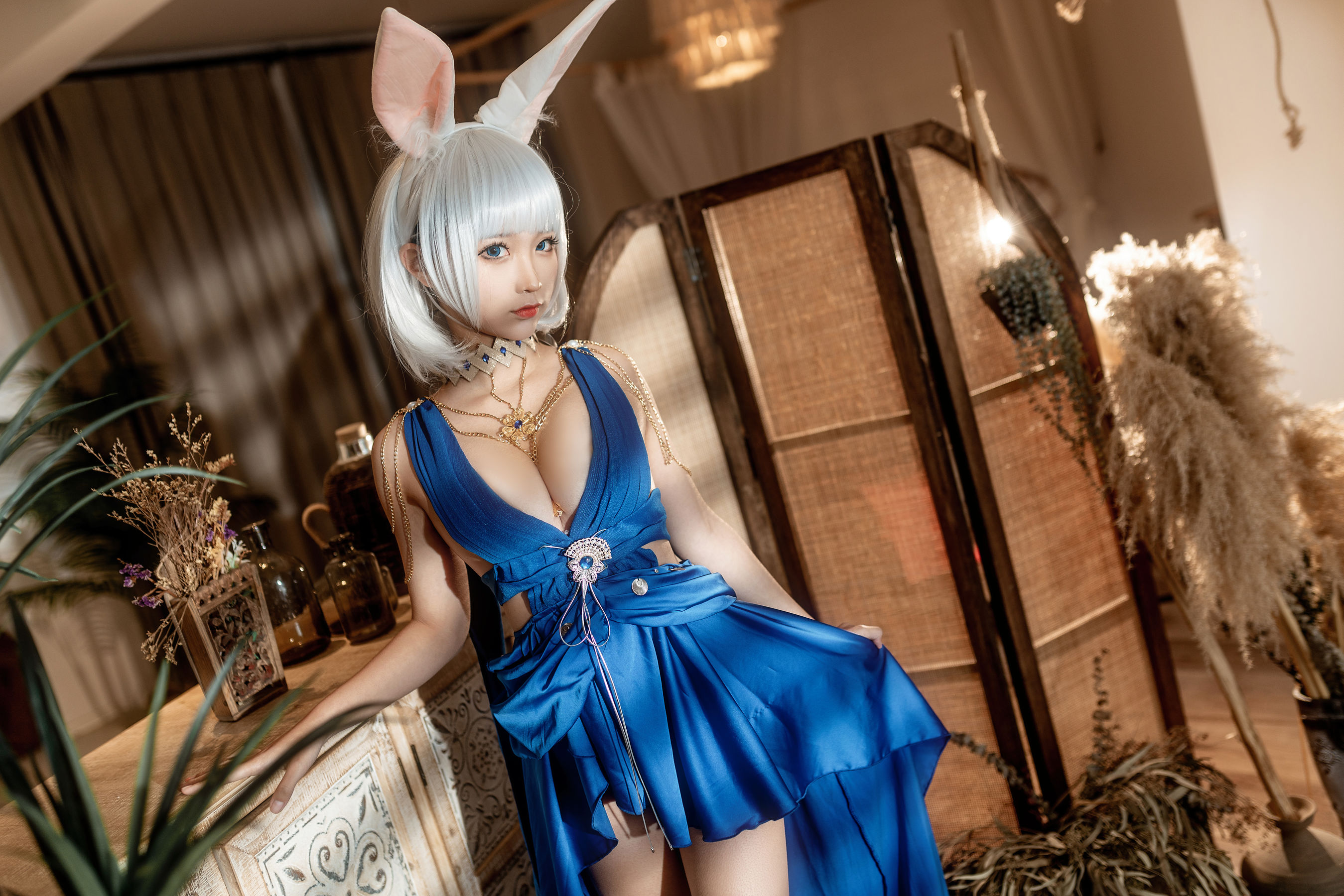图片[2]-[COS福利] 动漫博主蠢沫沫 – 碧蓝航线加贺-蕾丝百合网-美图分享,Cosplay美图,私房写真,套图下载