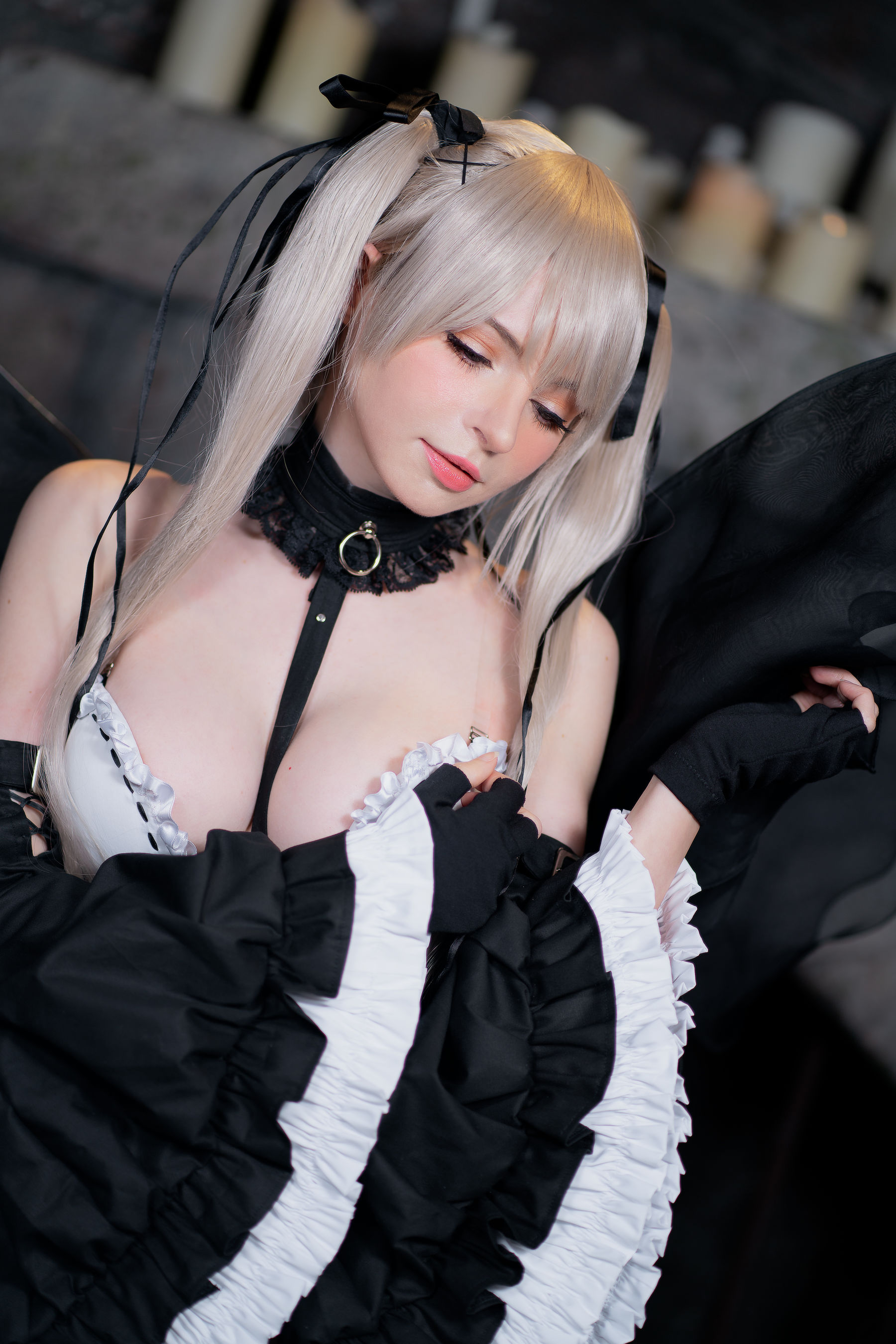 图片[8]-[福利COS] Peach milky – Sakimichan Marie Rose Set-秀臀网-高品质图集网