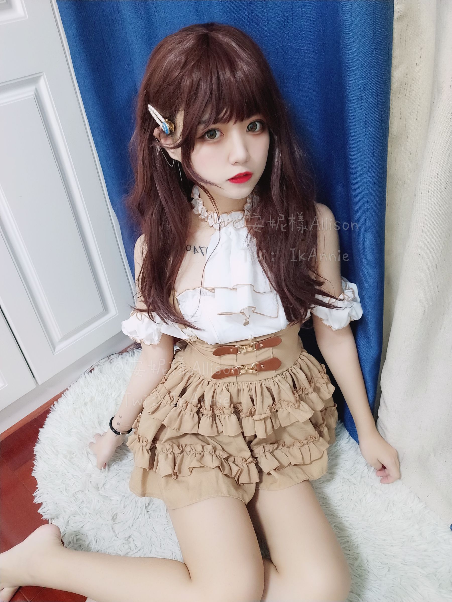 图片[8]-[福利COS] 安妮 – 吊带裙-秀臀网-高品质图集网