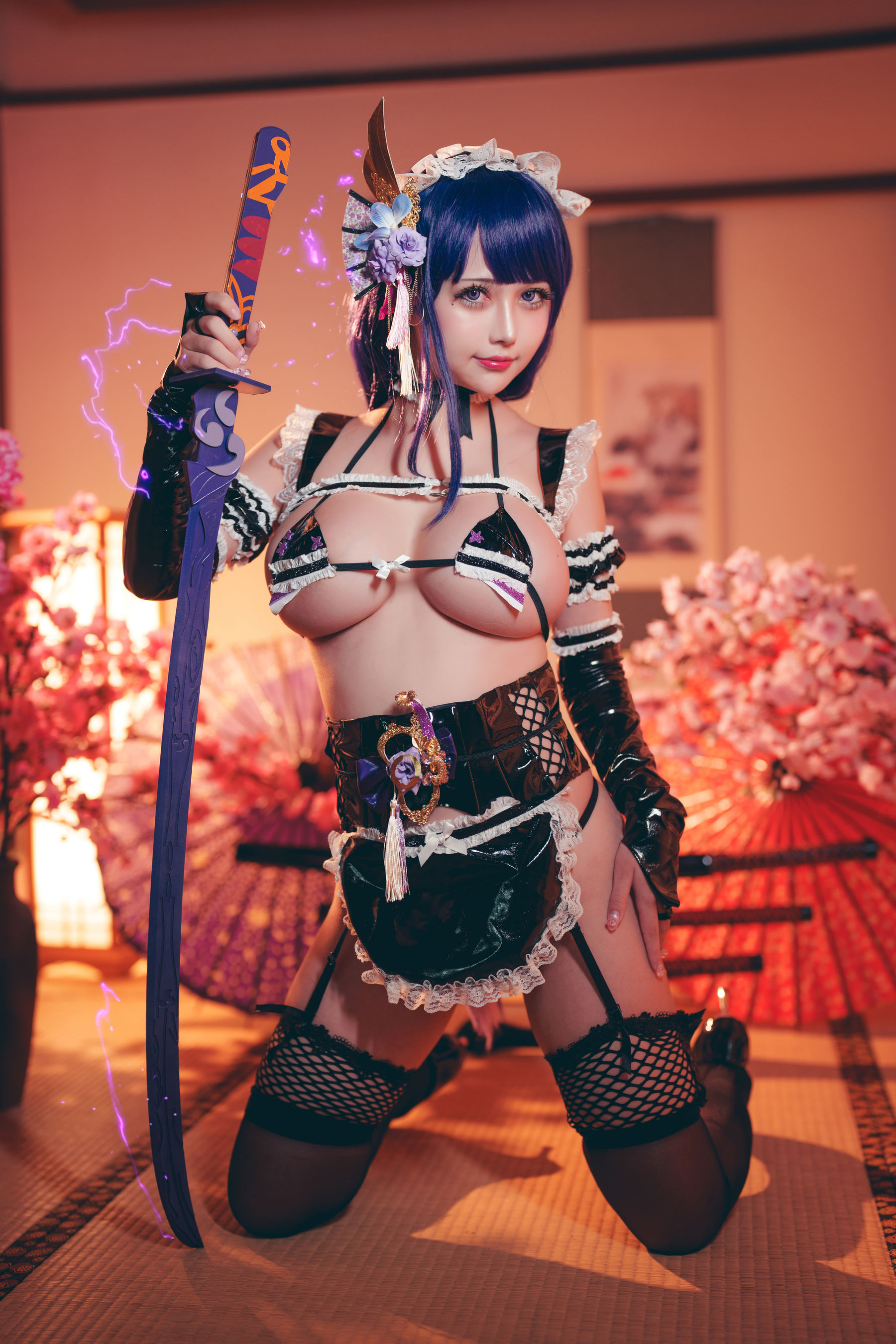 图片[4]-沖田凜花Rinka – 雷電將軍-蕾丝百合网-美图分享,Cosplay美图,私房写真,套图下载