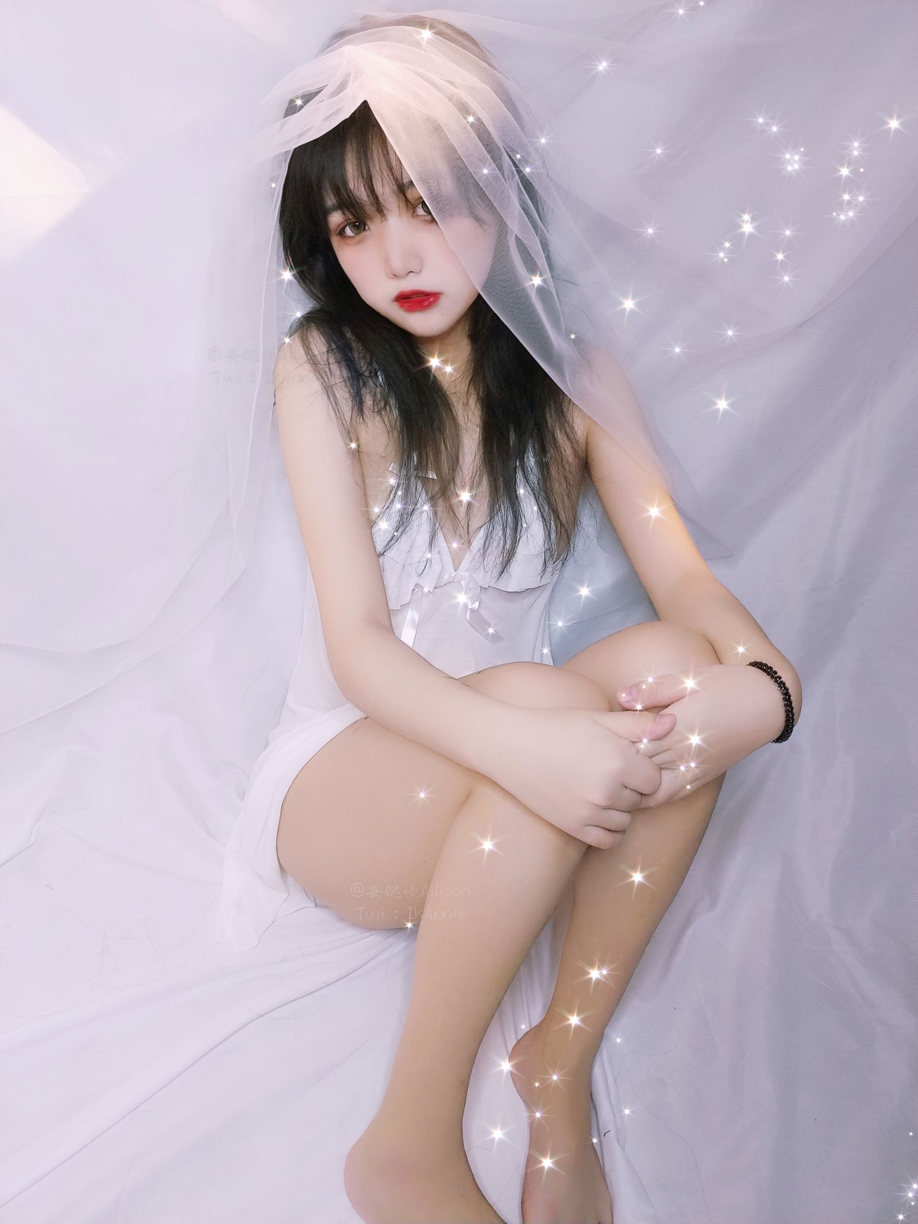 图片[7]-[福利COS] 安妮 – 白色睡衣-秀臀网-高品质图集网