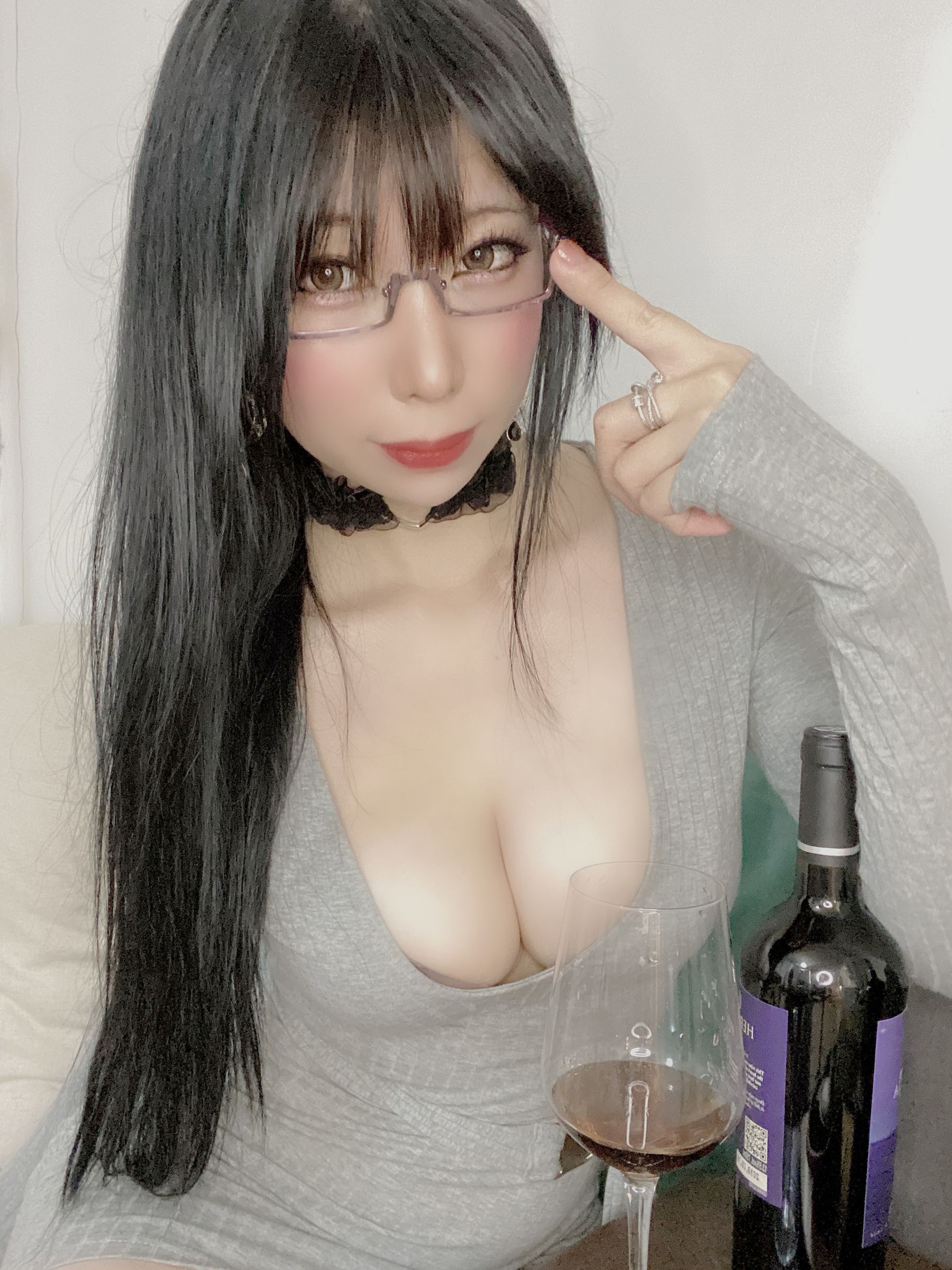 图片[8]-[Cosplay写真] 二次元巨乳美女鹿野希 – 酒酔い先輩-秀臀网-高品质图集网