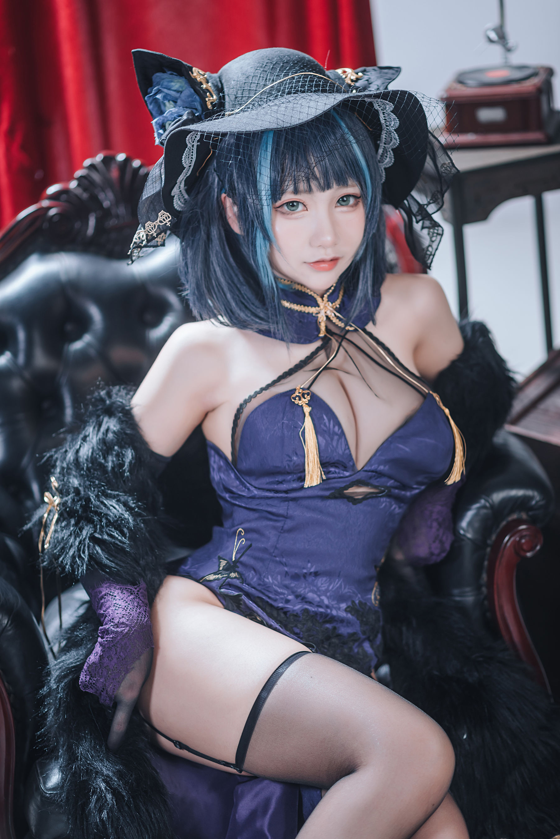 图片[5]-[网红COS] 是一只熊仔吗 – 柴郡 音乐绚烂-蕾丝百合网-美图分享,Cosplay美图,私房写真,套图下载