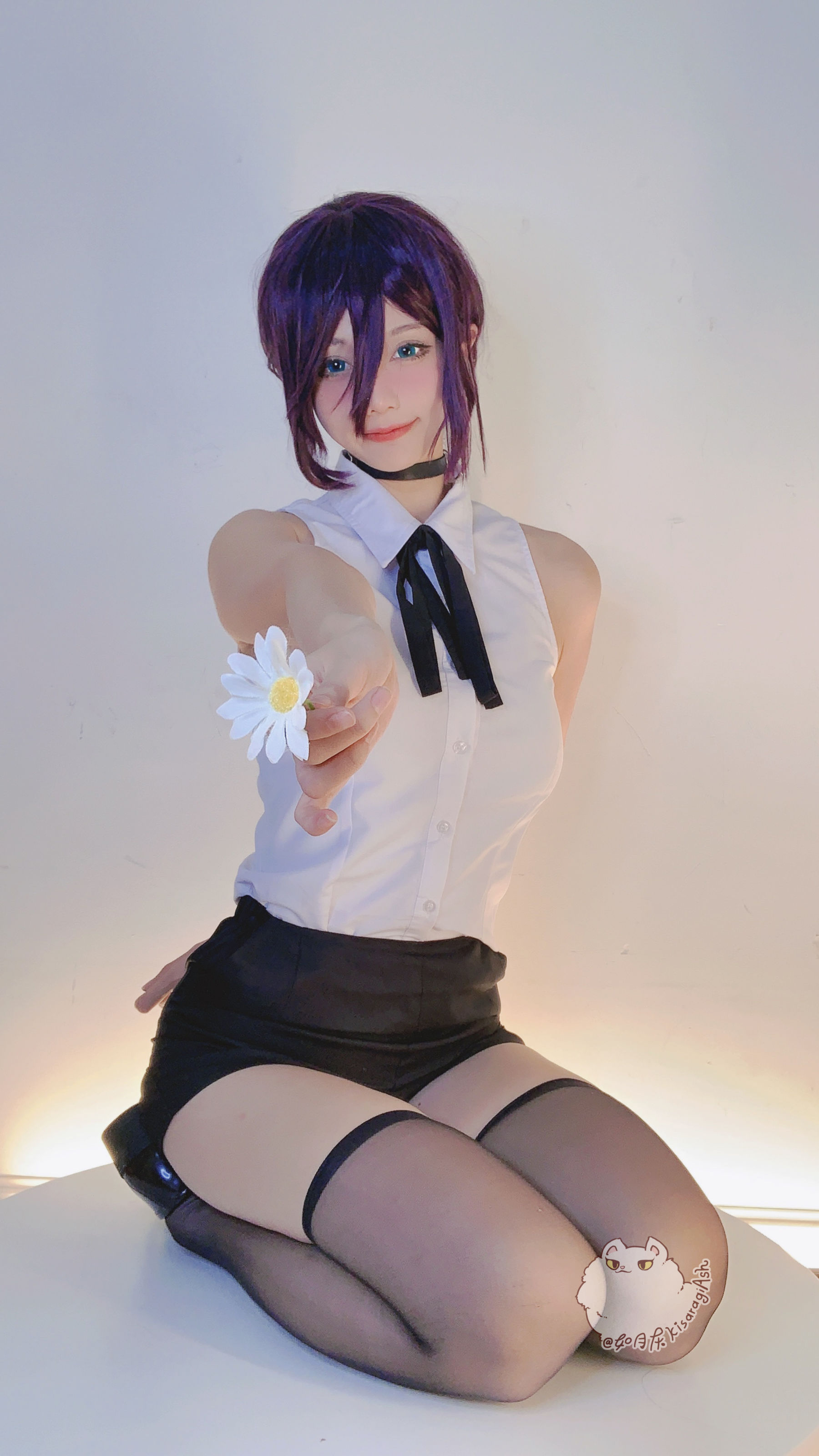 图片[8]-[福利COS] 动漫博主如月灰 – 电锯人REZE-秀臀网-高品质图集网