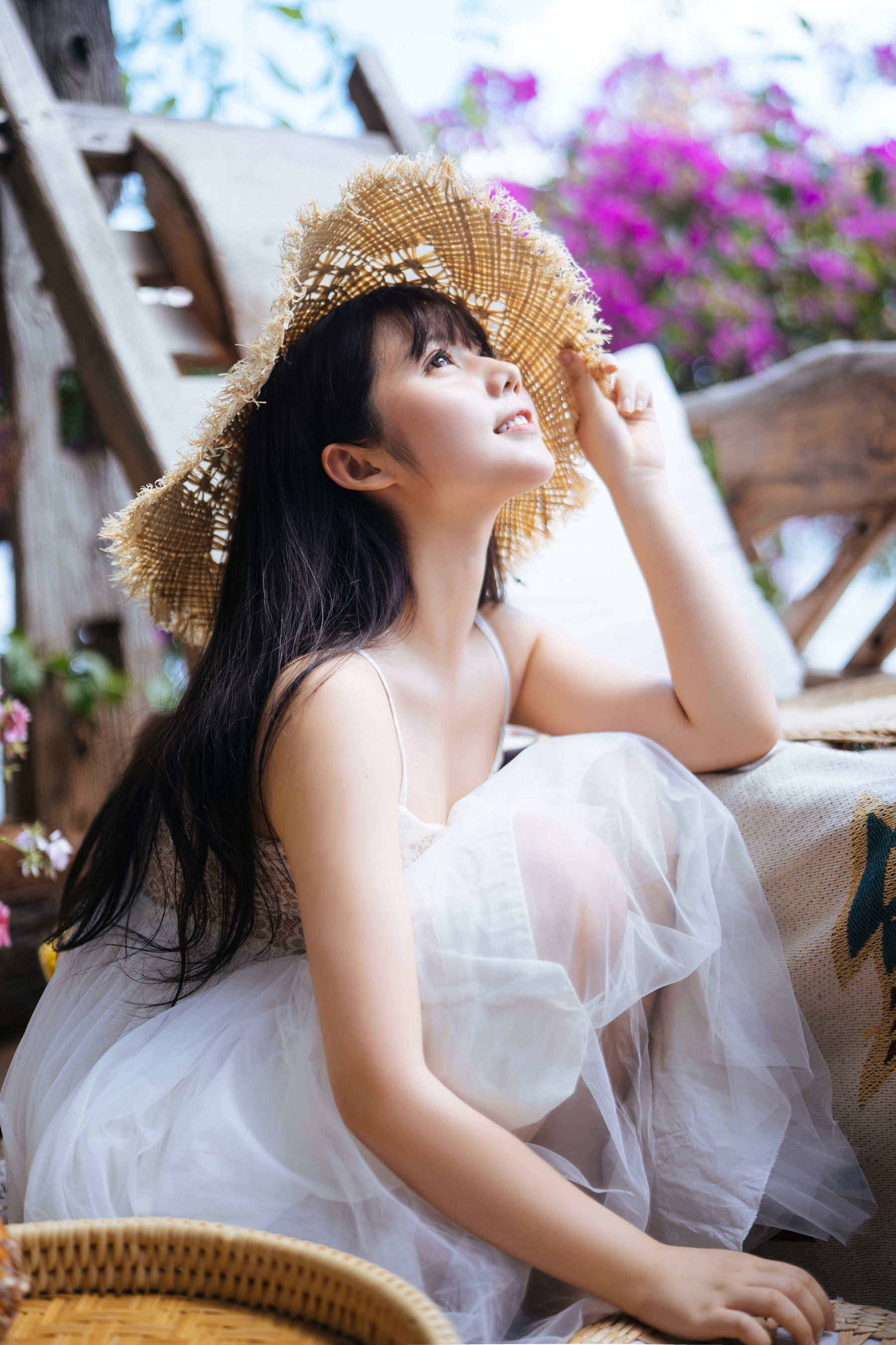 图片[9]-[COS福利] 微博福利姬镜酱 – 静夏之白裙少女-秀臀网-高品质图集网