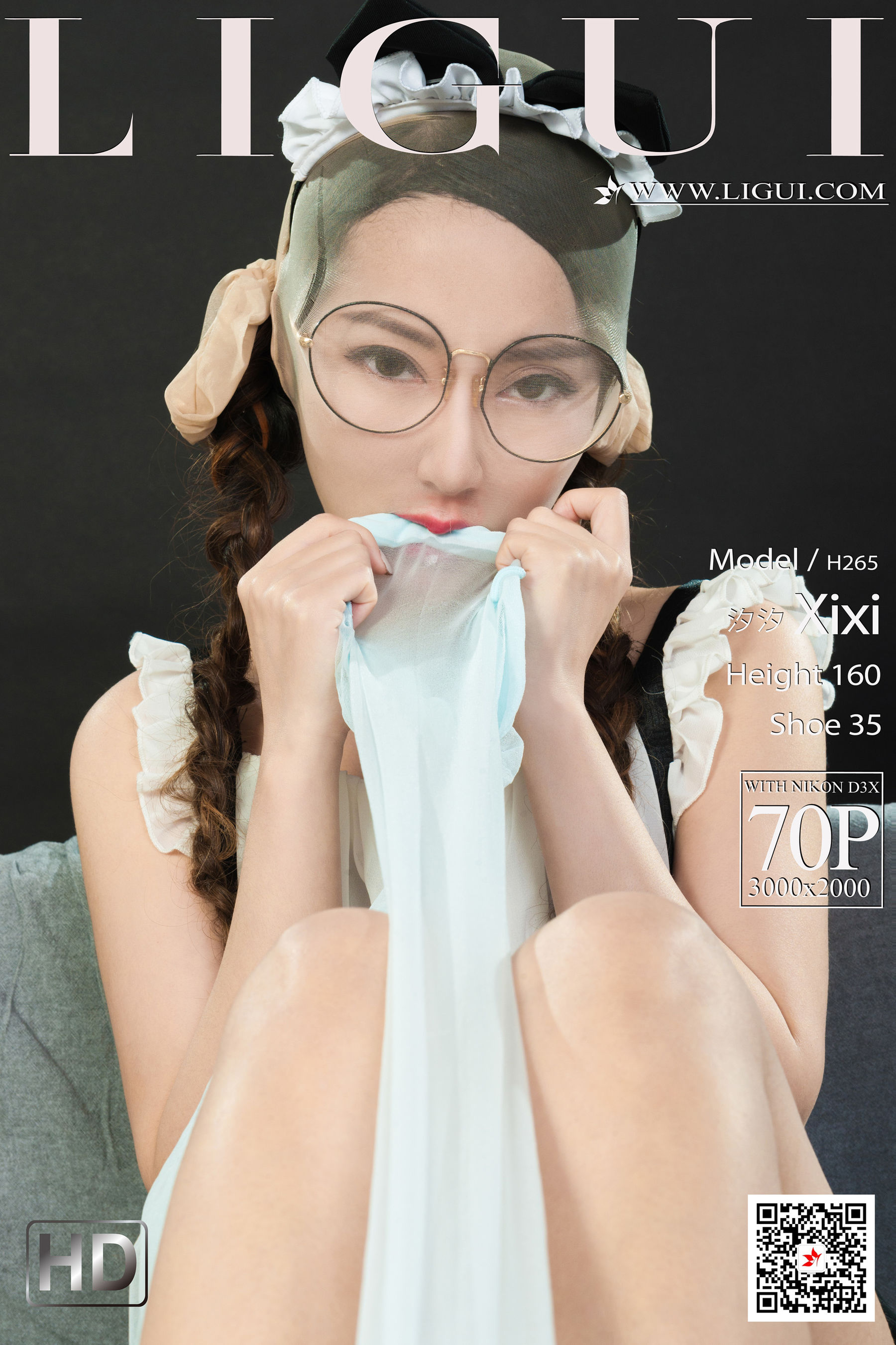 图片[1]-[丽柜Ligui] 网络丽人 Model 汐汐-秀臀网-高品质图集网