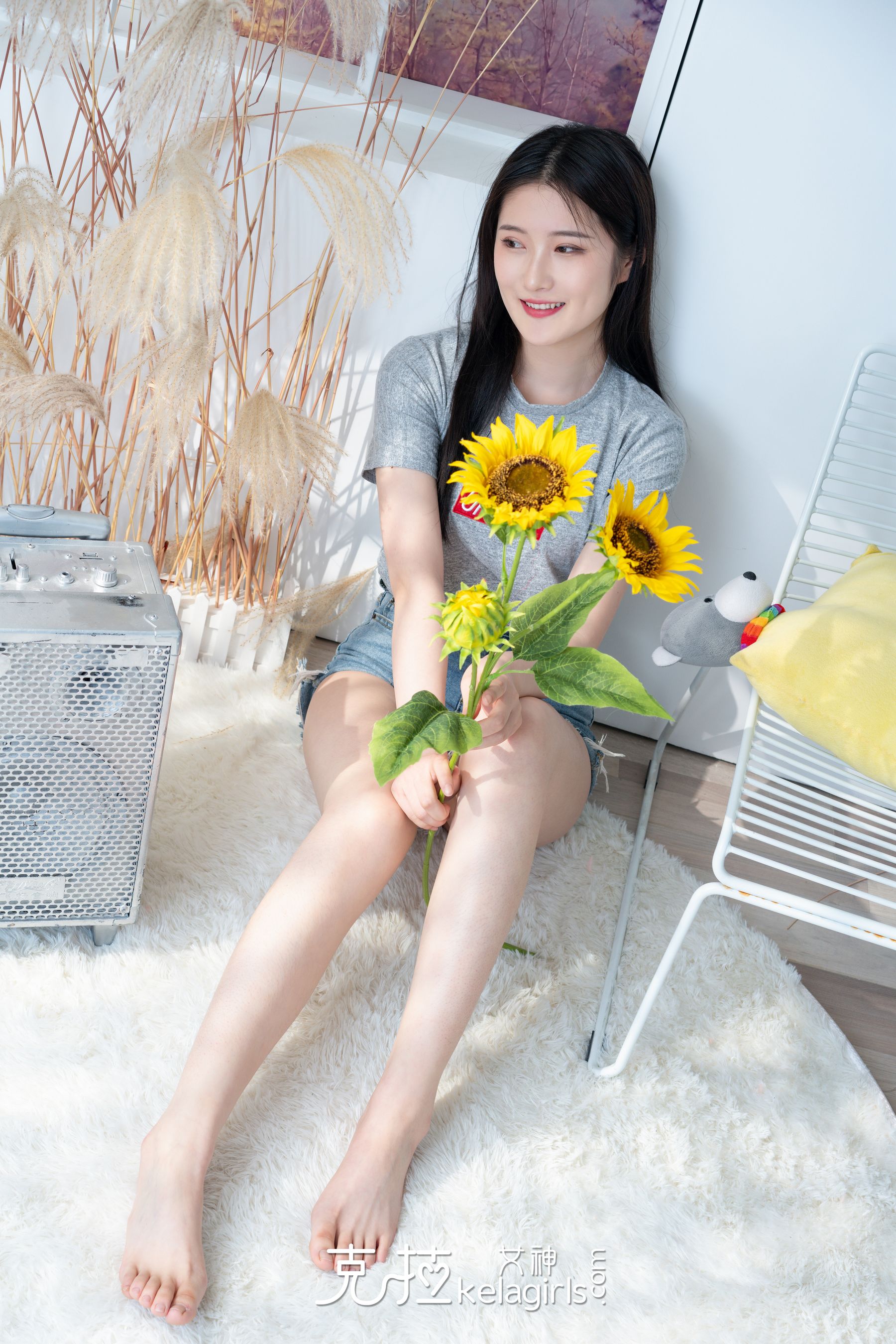 图片[7]-[克拉女神Kelagirls] 嘉萌 萌妹人字拖-秀臀网-高品质图集网