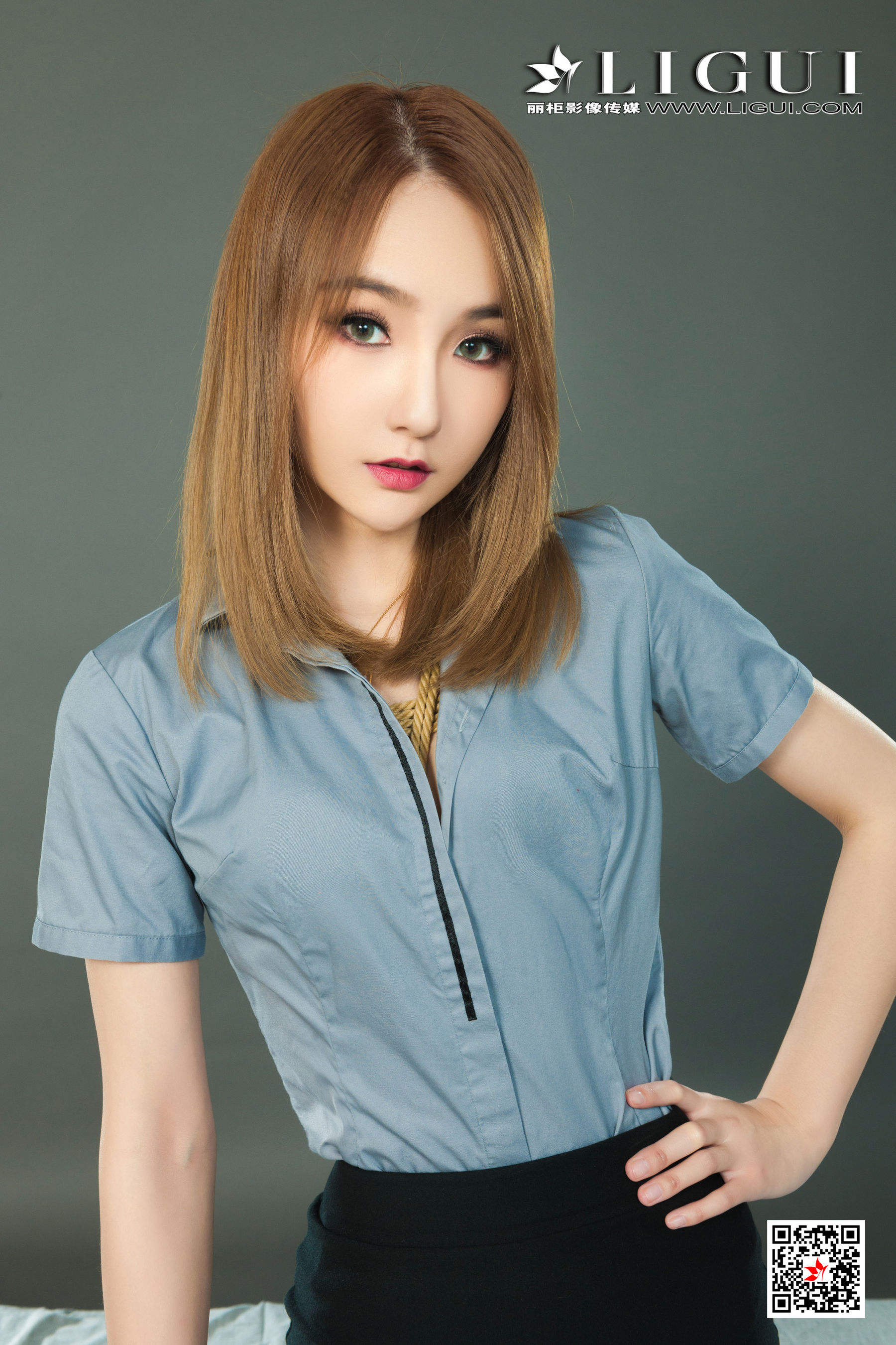 图片[2]-[丽柜美束Ligui] 蕊蕊 《娇蓉囧镜》-秀臀网-高品质图集网