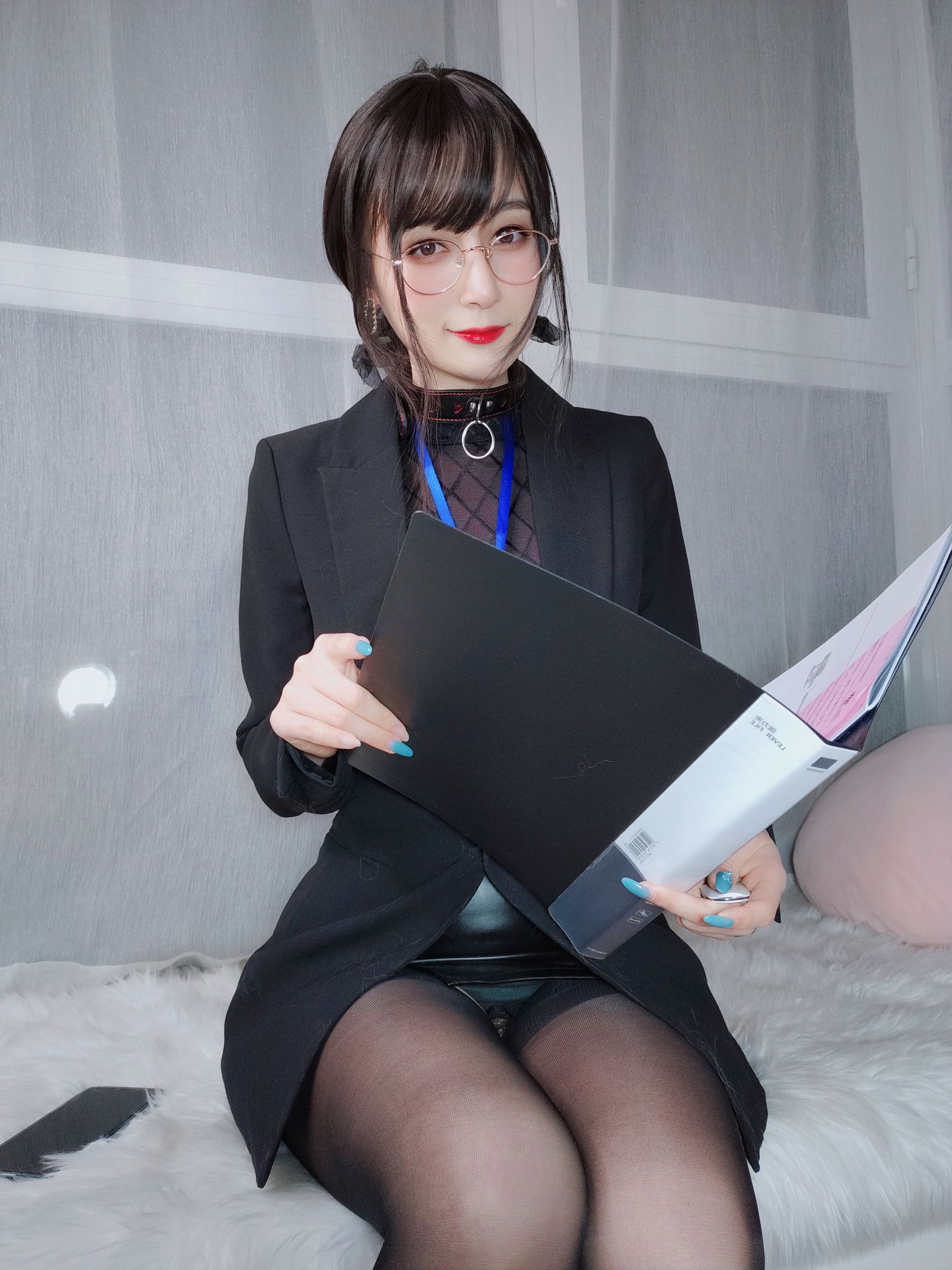 图片[9]-[网红COSER写真] Coser小姐姐白银 – 黑丝情趣-秀臀网-高品质图集网