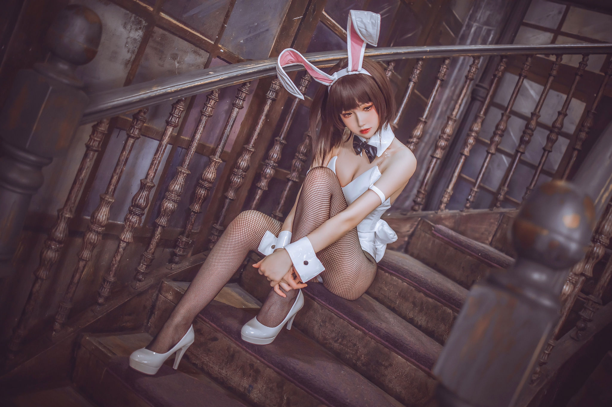 图片[7]-[网红COSER写真] Coser衣衣 – 加藤惠兔女郎-秀臀网-高品质图集网