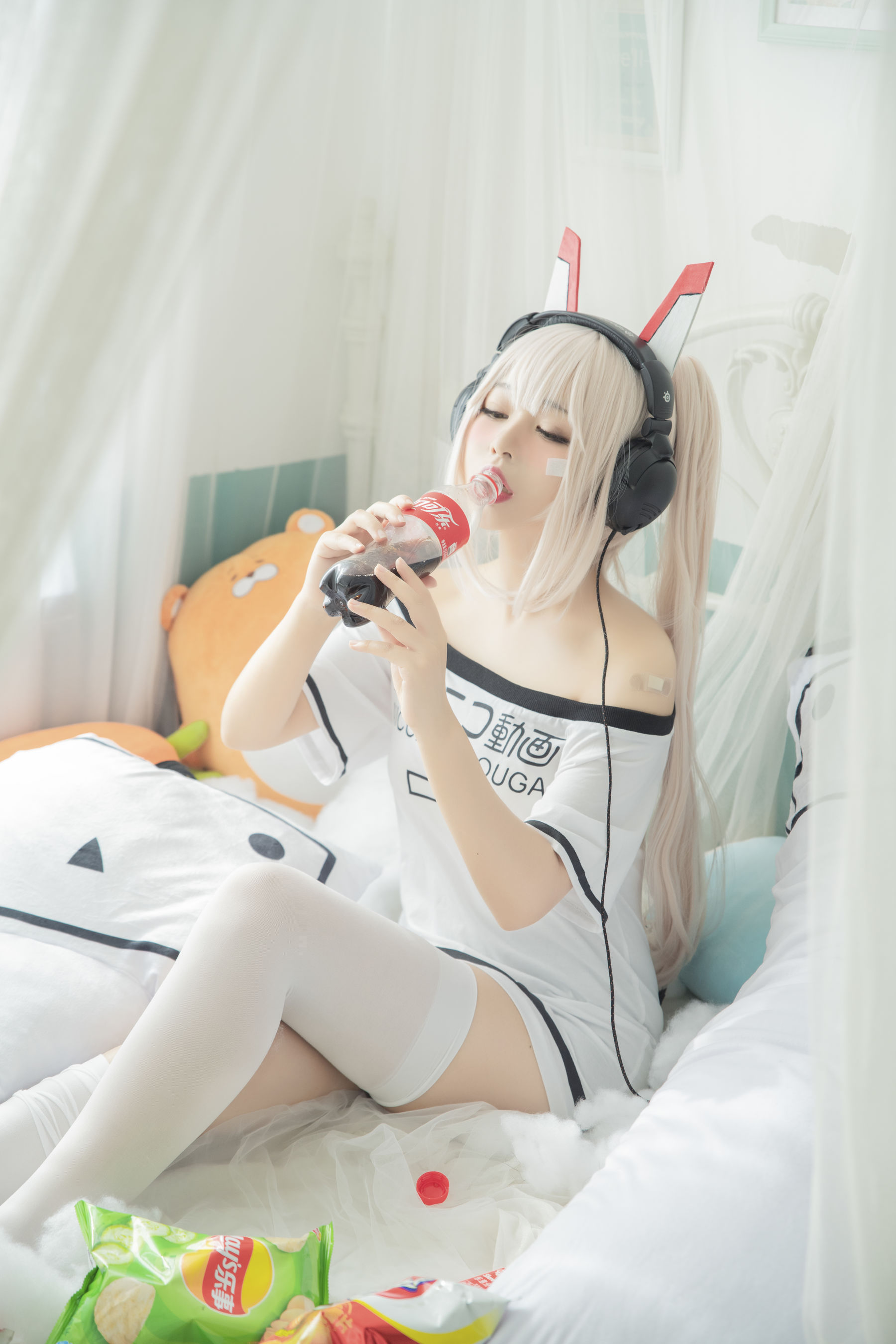 [COS福利] 大眼萌妹黑猫猫OvO – 肥宅凌波-蕾丝百合网-美图分享,Cosplay美图,私房写真,套图下载