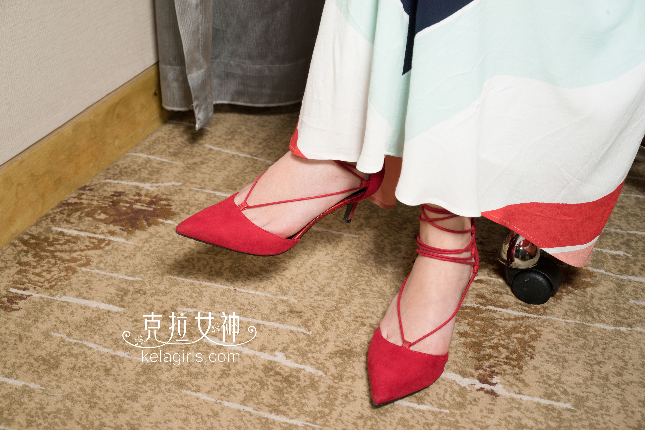 图片[4]-[克拉女神Kelagirls] 珊珊 红绳绕趾-蕾丝百合网-美图分享,Cosplay美图,私房写真,套图下载