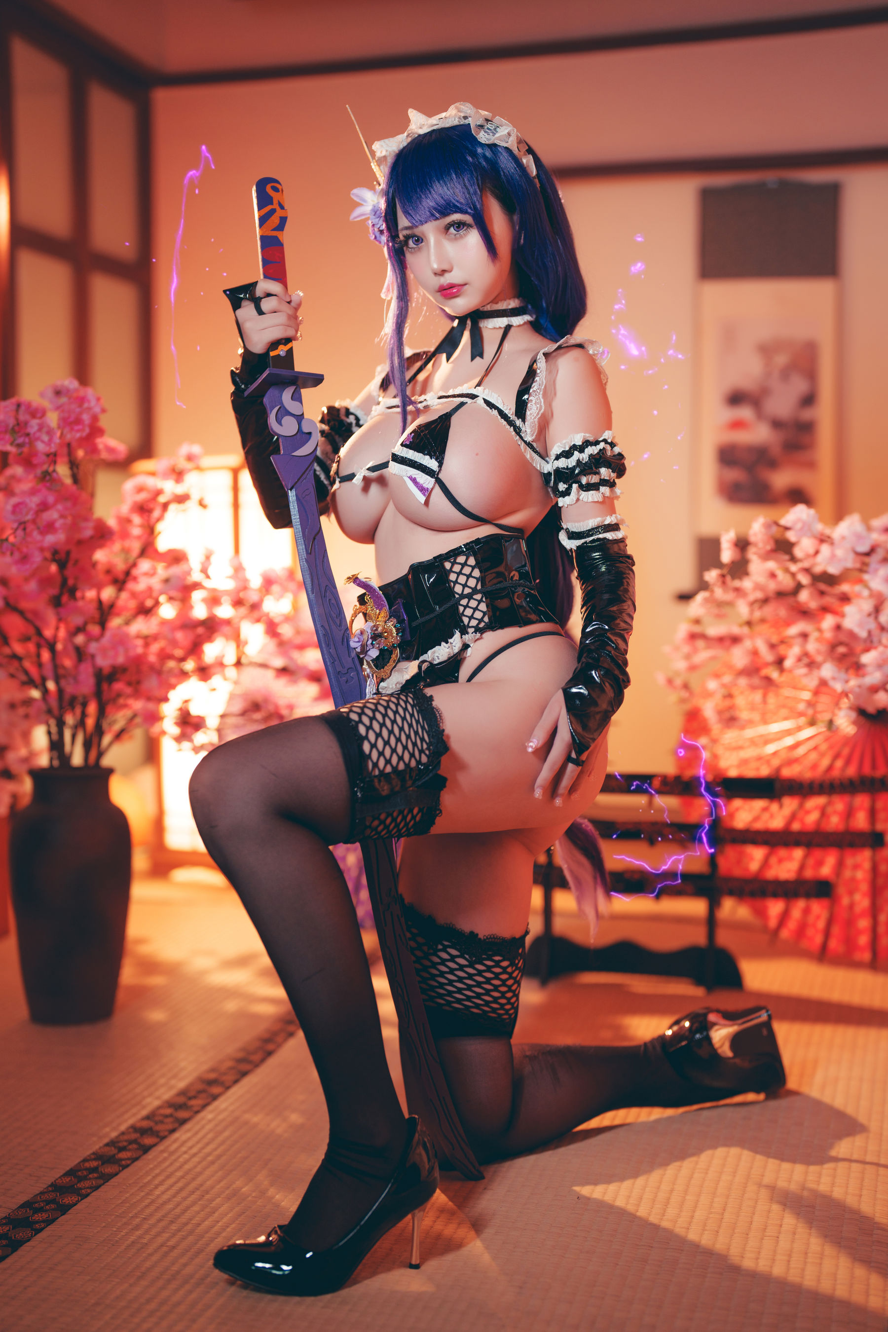图片[5]-沖田凜花Rinka – 雷電將軍-蕾丝百合网-美图分享,Cosplay美图,私房写真,套图下载