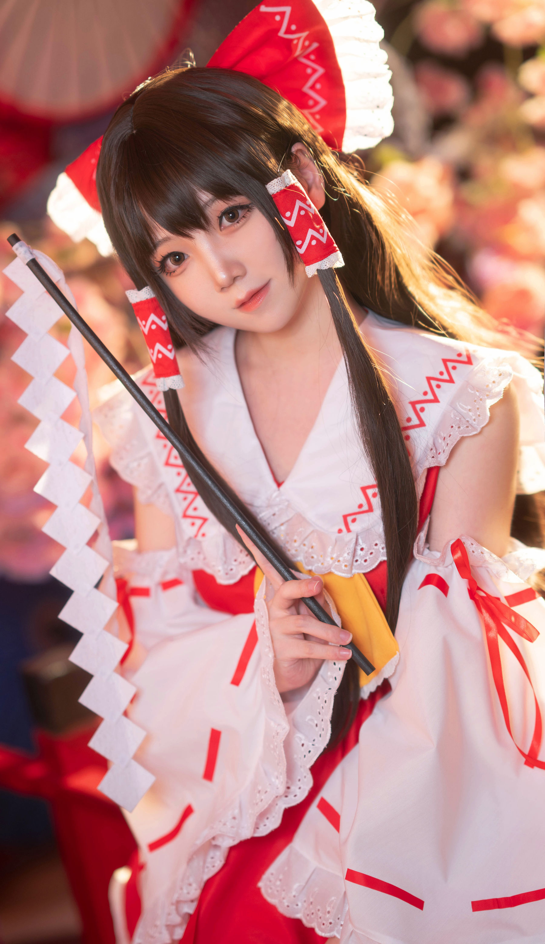 图片[4]-[福利COS] 楚楚子w – 博丽灵梦-蕾丝百合网-美图分享,Cosplay美图,私房写真,套图下载