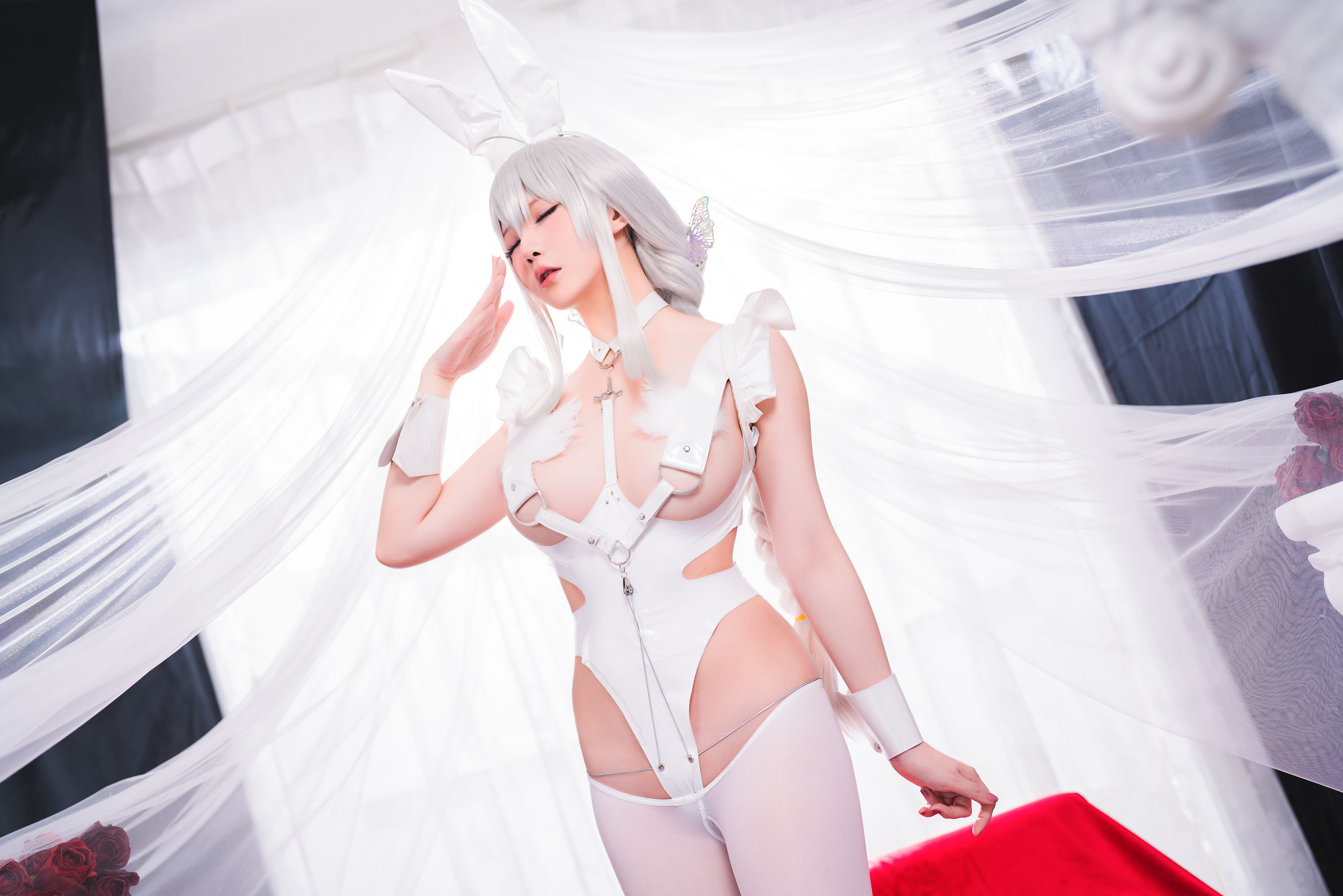 [福利COS] Coser小姐姐星之迟迟 – 恶毒-蕾丝百合网-美图分享,Cosplay美图,私房写真,套图下载